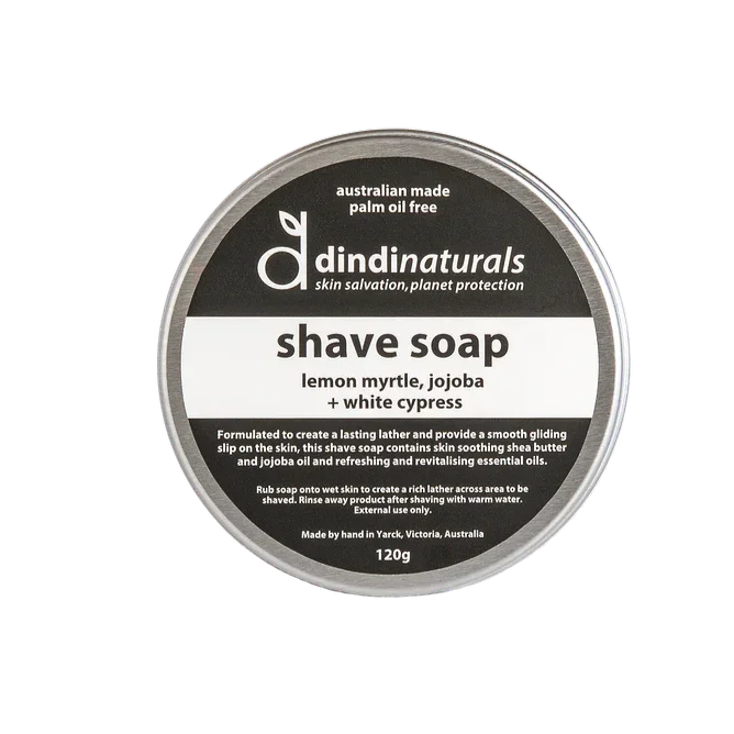 DINDI NATURALS SHAVE SOAP 120G