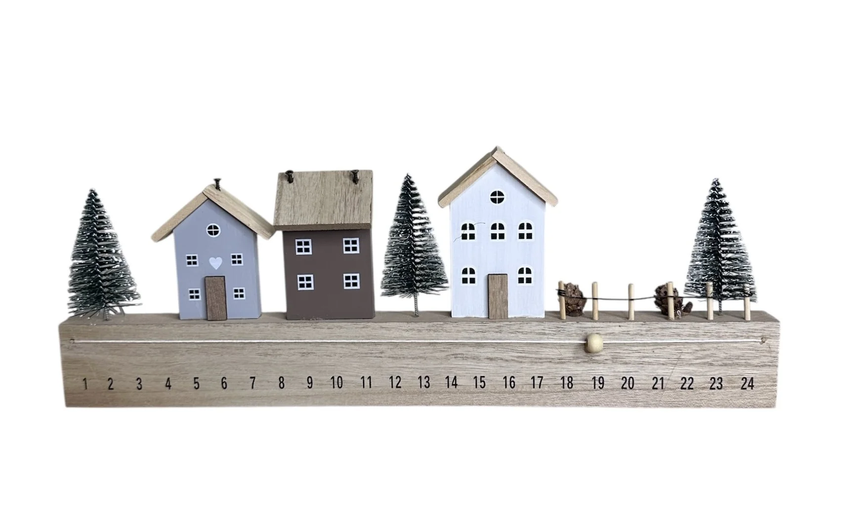 Christmas Countdown Calendar - Wooden