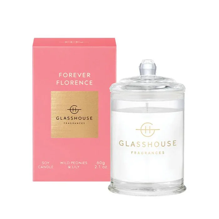 Glasshouse 60g candle forever florence.webp