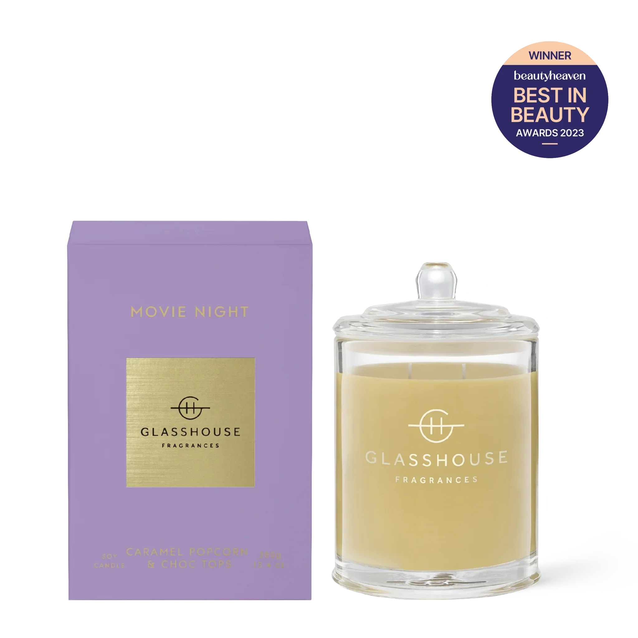 Glasshouse Candle Movie Night 380g