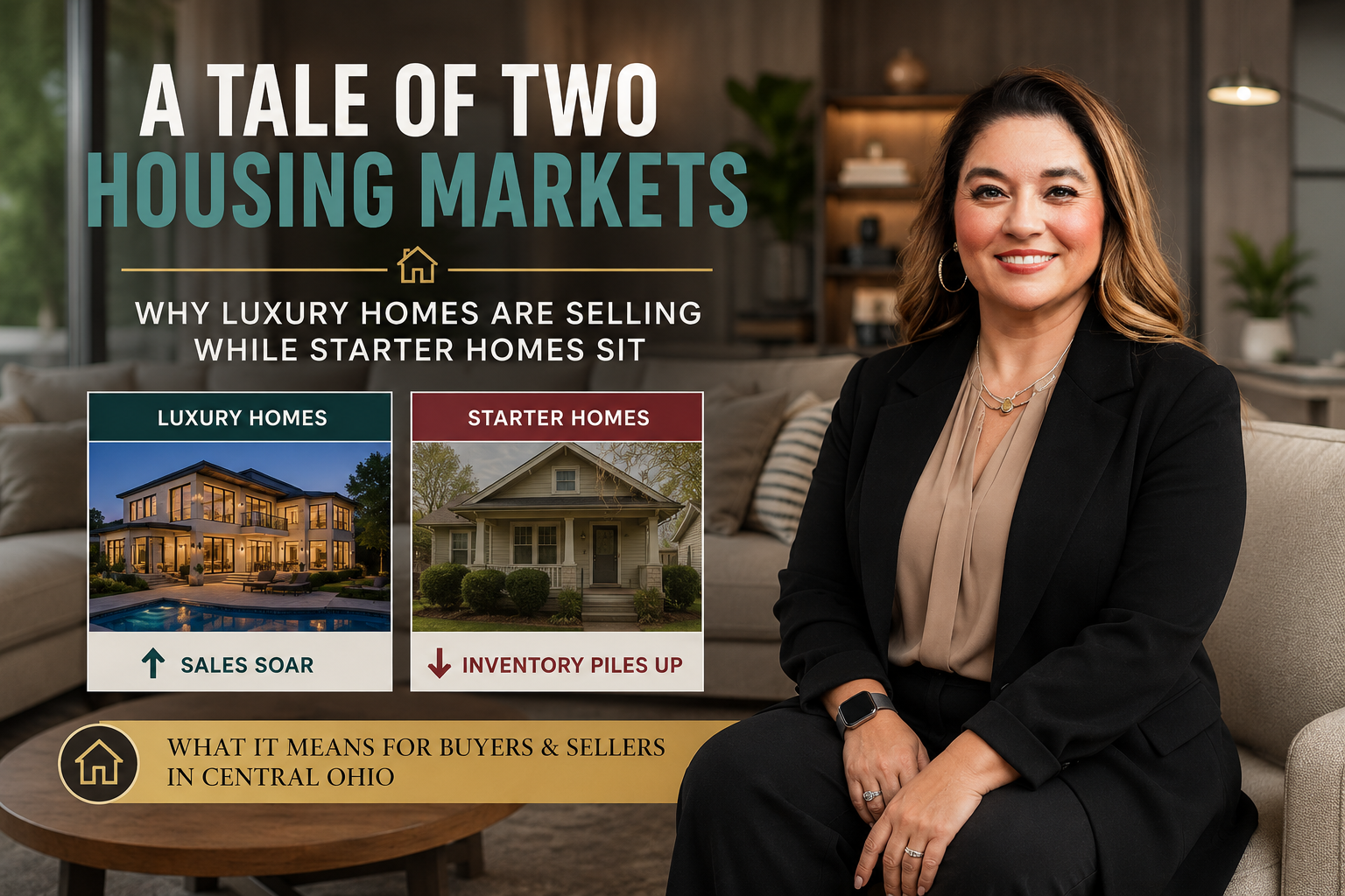 A Tale of Two Housing Markets: Why Luxury Homes Are Selling While Starter Homes Sit