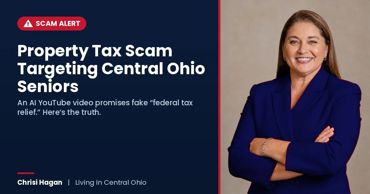 Is the "federal property tax relief program" for seniors real, or a scam?