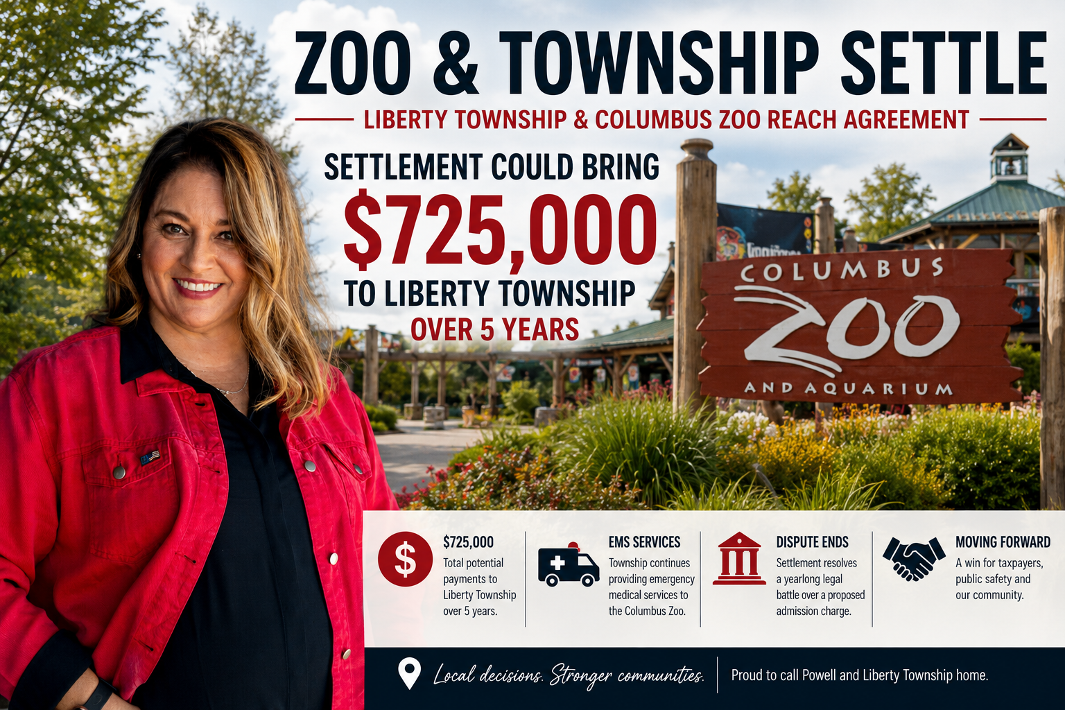 Liberty Township and Columbus Zoo Reach Settlement: What Delaware County Residents Should Know