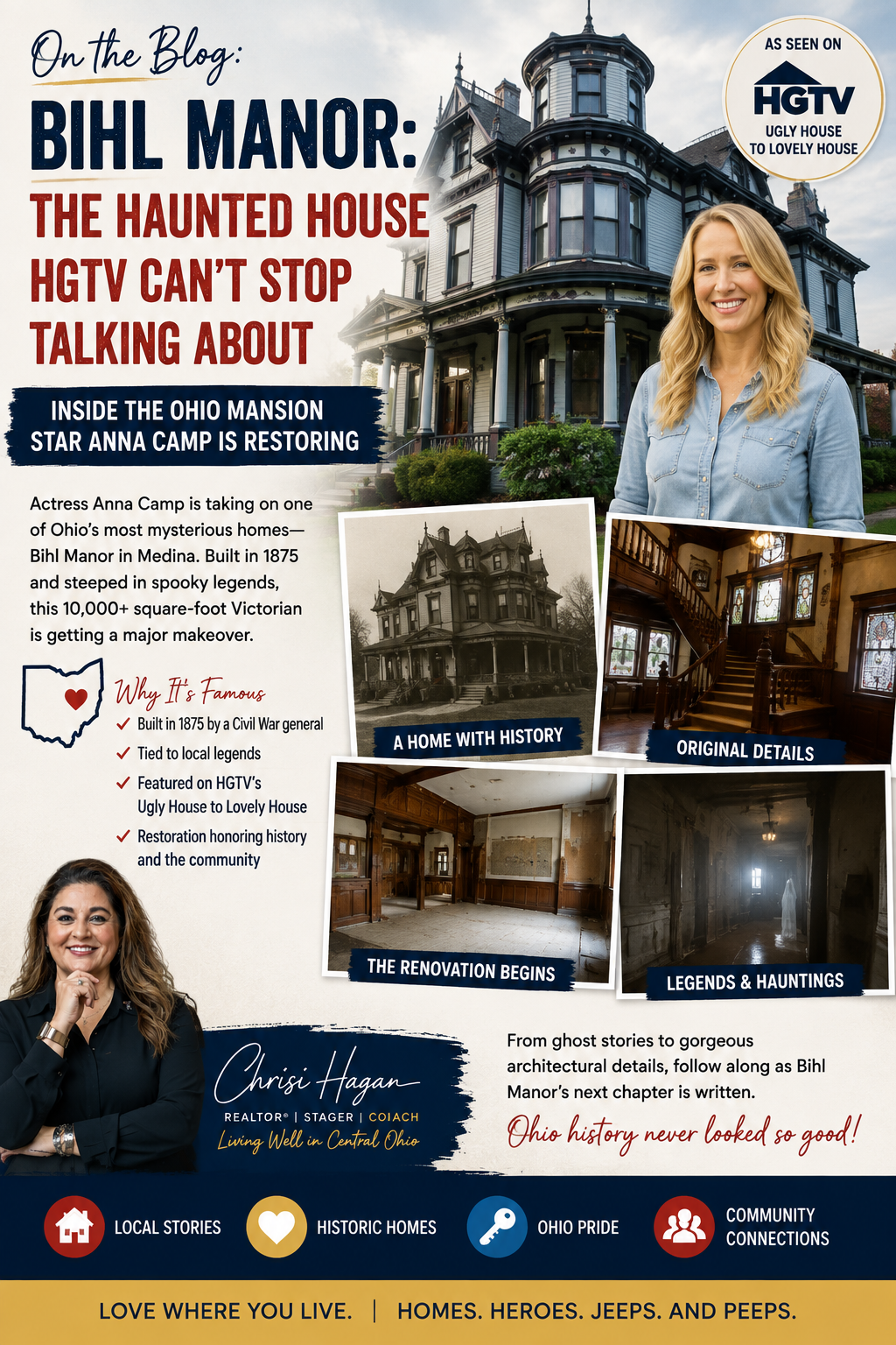 Would You Spend 31 Days Renovating One of Ohio’s Most Haunted Houses?