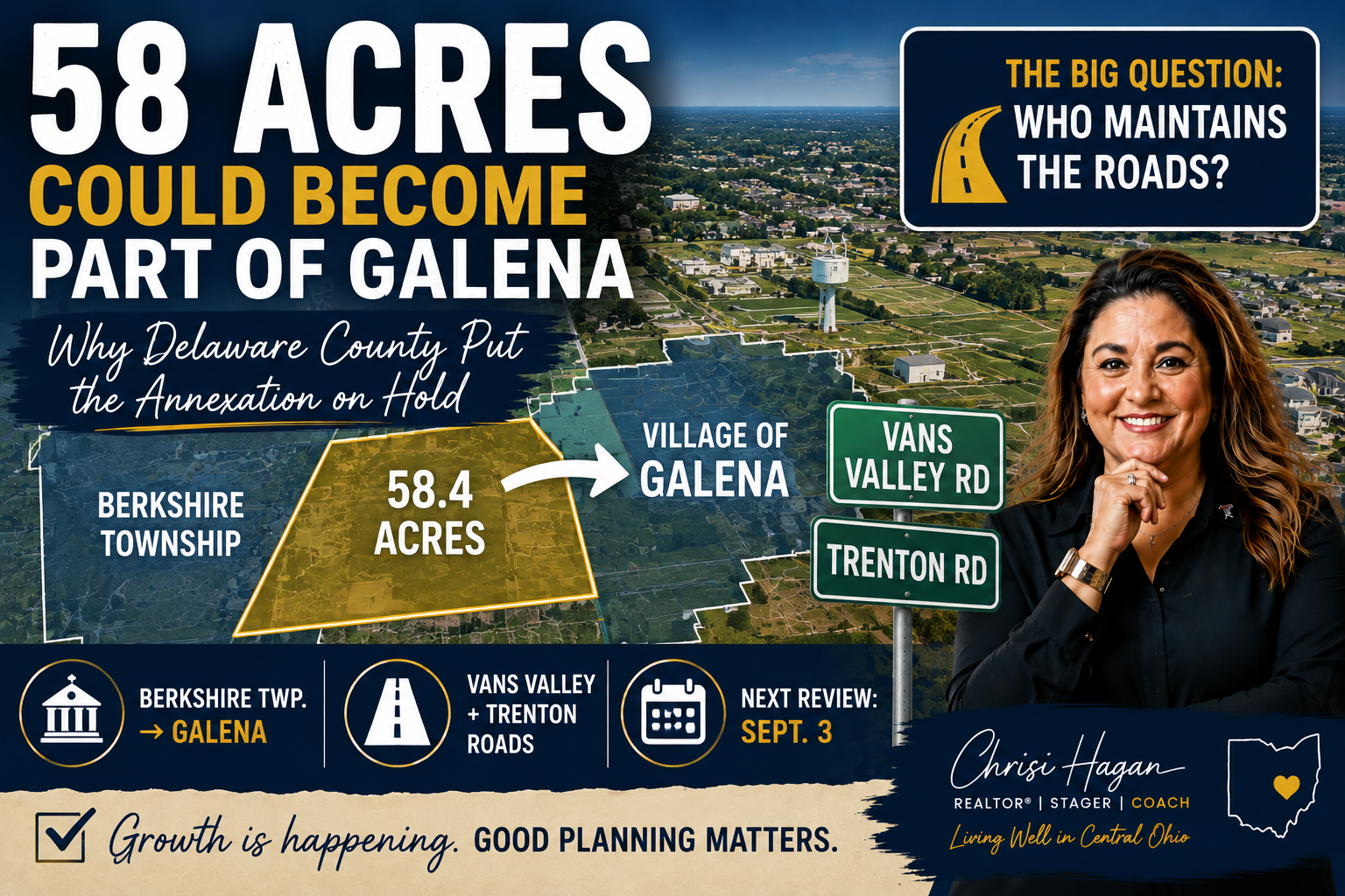58 Acres Could Become Part of Galena: Why Delaware County Commissioners Put the Annexation on Hold