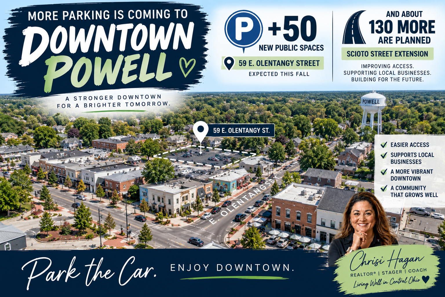 Parking in Downtown Powell Is About to Get Easier: 50 New Public Spaces Are Coming