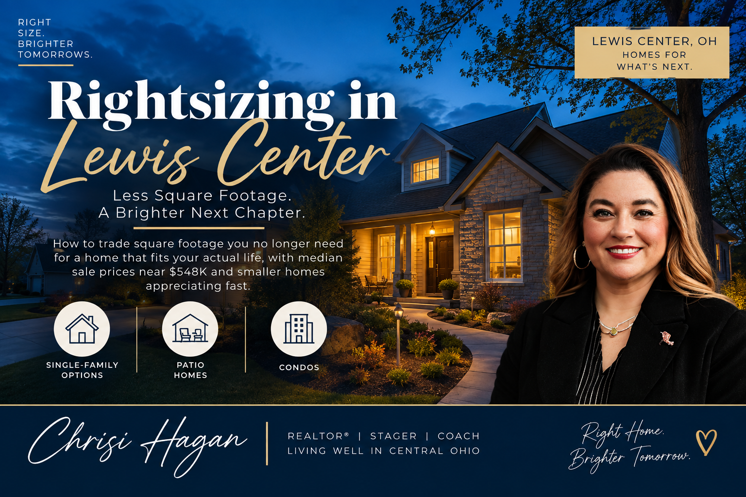 Rightsizing in Lewis Center: Find Your Perfect Fit