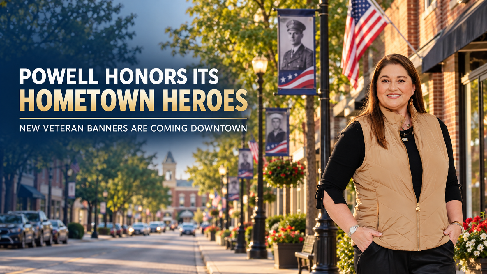Powell Approves Hometown Heroes Banner Program
