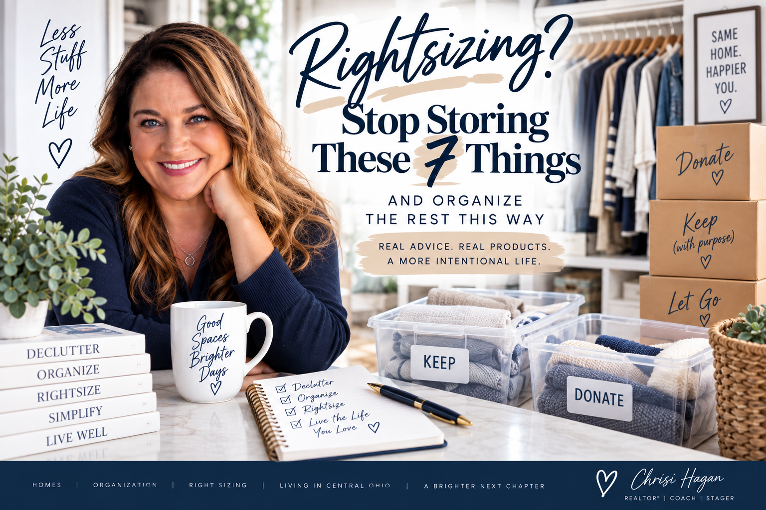 Rightsizing? Stop Storing These 7 Things and Organize the Rest This Way