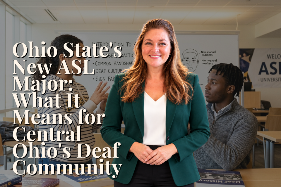 Ohio State's New ASL Major: What It Means for Central Ohio's Deaf Community