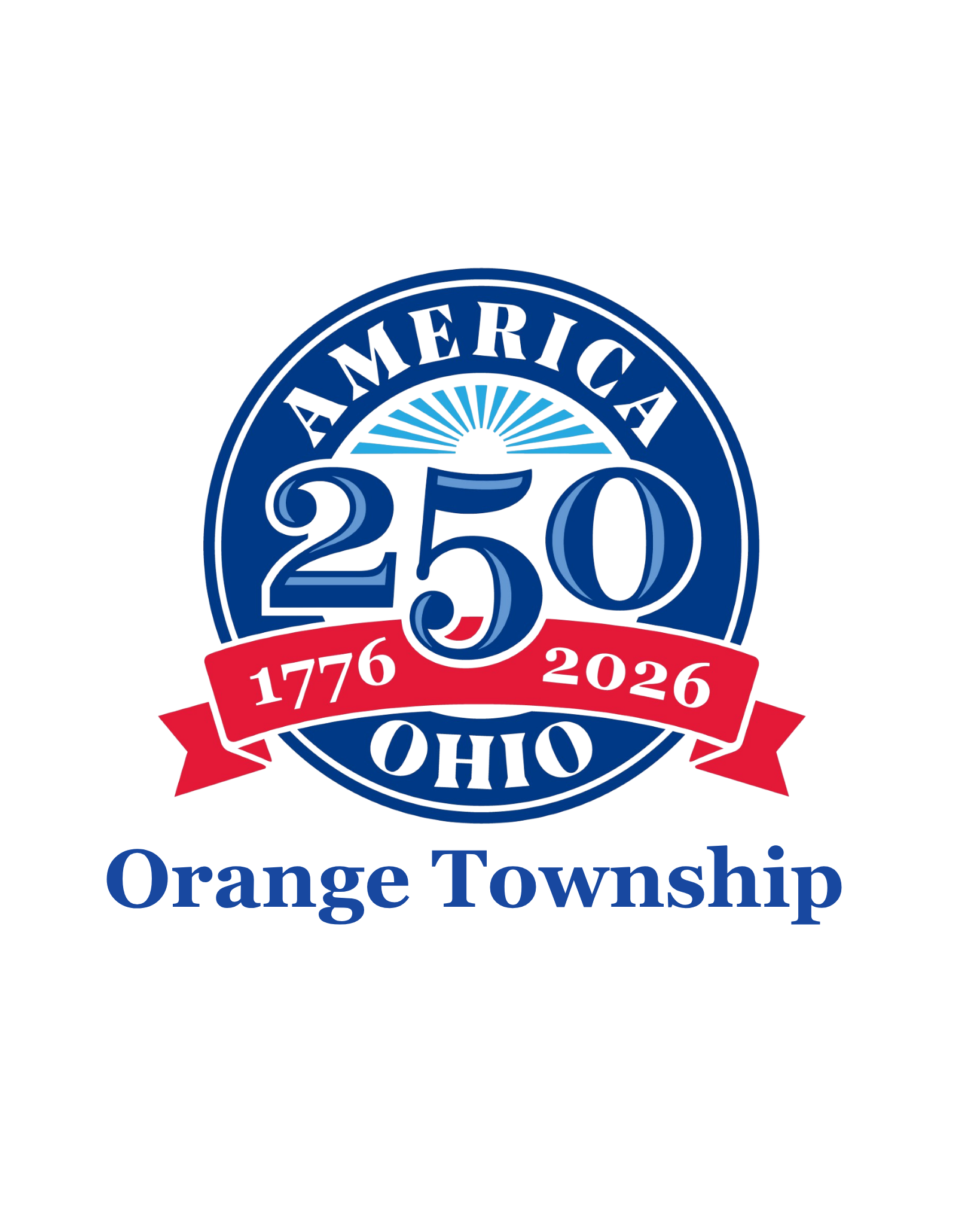 Logo for the 50th anniversary of the American lottery, celebrating from 1776 to 2026, with a circular design, the number 50 prominently displayed, and a banner with years 1776 and 2026.