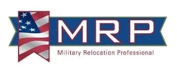 MRP logo with an American flag and the text "Military Relocation Professional".