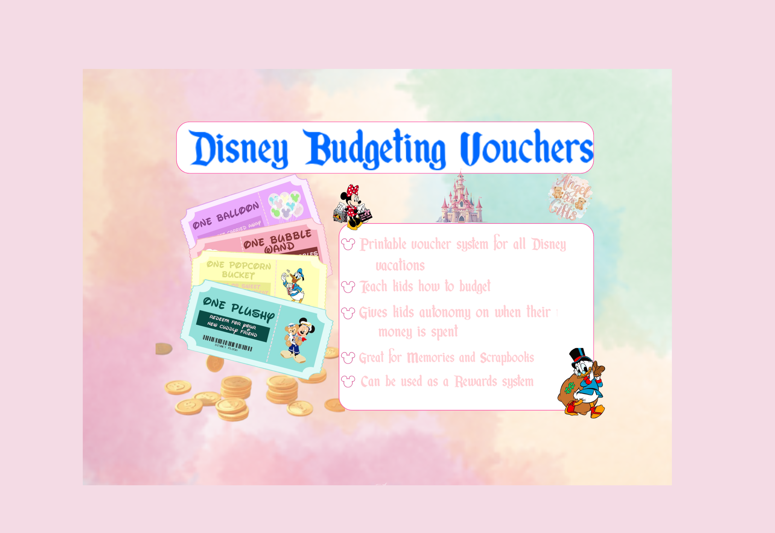Printable Disney "Vouchers"