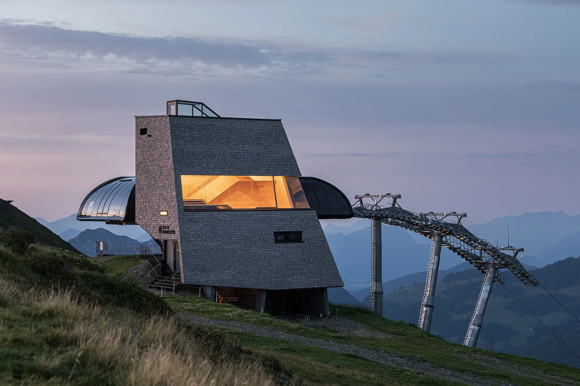 Hornbahn 2000, Alpbachtal, Snohetta Studio Innsbruck, Christian Flatscher, Architekturfotografie, Fotografie, Architektur, Tirol
