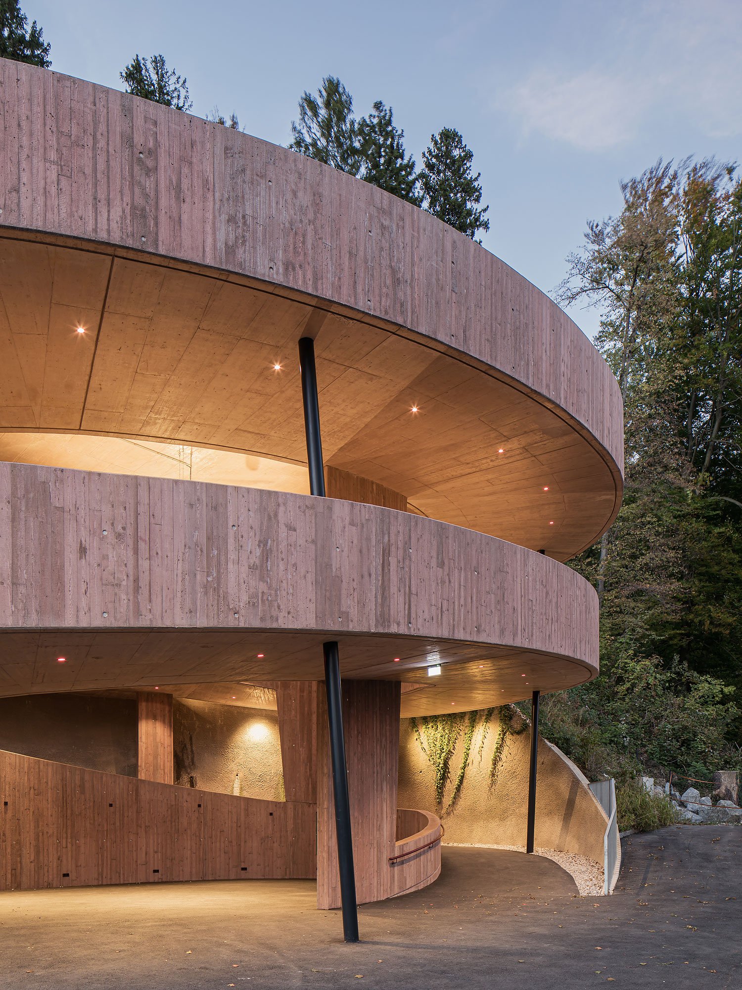 Fuchs- und Dachsgehege, Innsbruck, Mahore Architekten, Alpenzoo, Christian Flatscher, Architekturfotografie, Fotografie, Architektur, Tirol