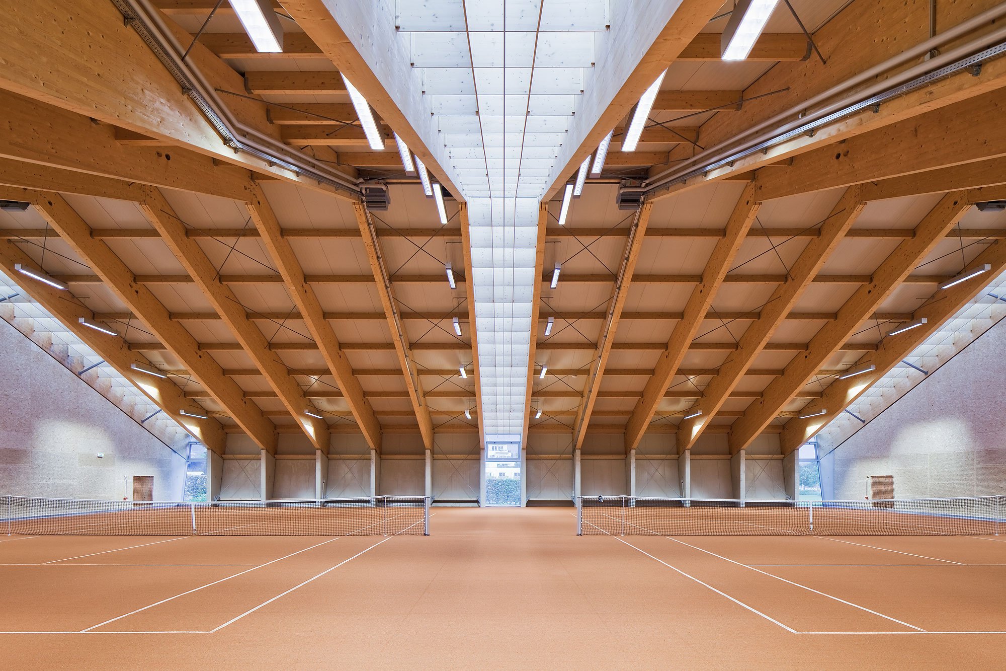 Tennisanlage Wiesengasse, Innsbruck, Beaufort Architekten, Christian Flatscher, Architekturfotografie, Fotografie, Architektur, Tirol