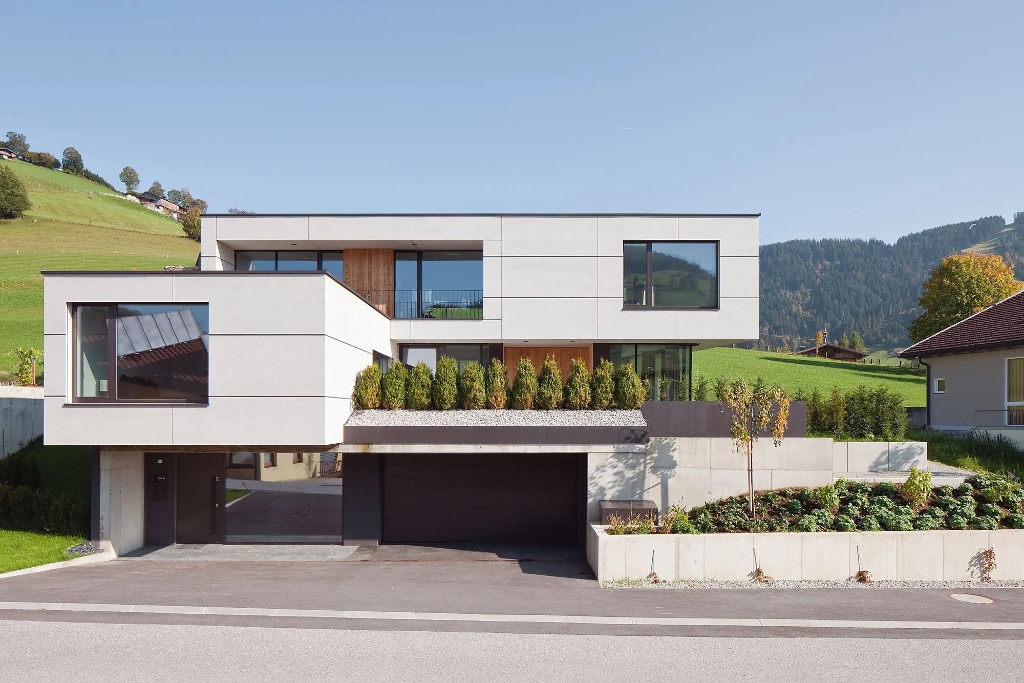 Haus Sch, Hopfgarten, Bruno Moser, Christian Flatscher, Architekturfotografie, Fotografie, Architektur, Tirol
