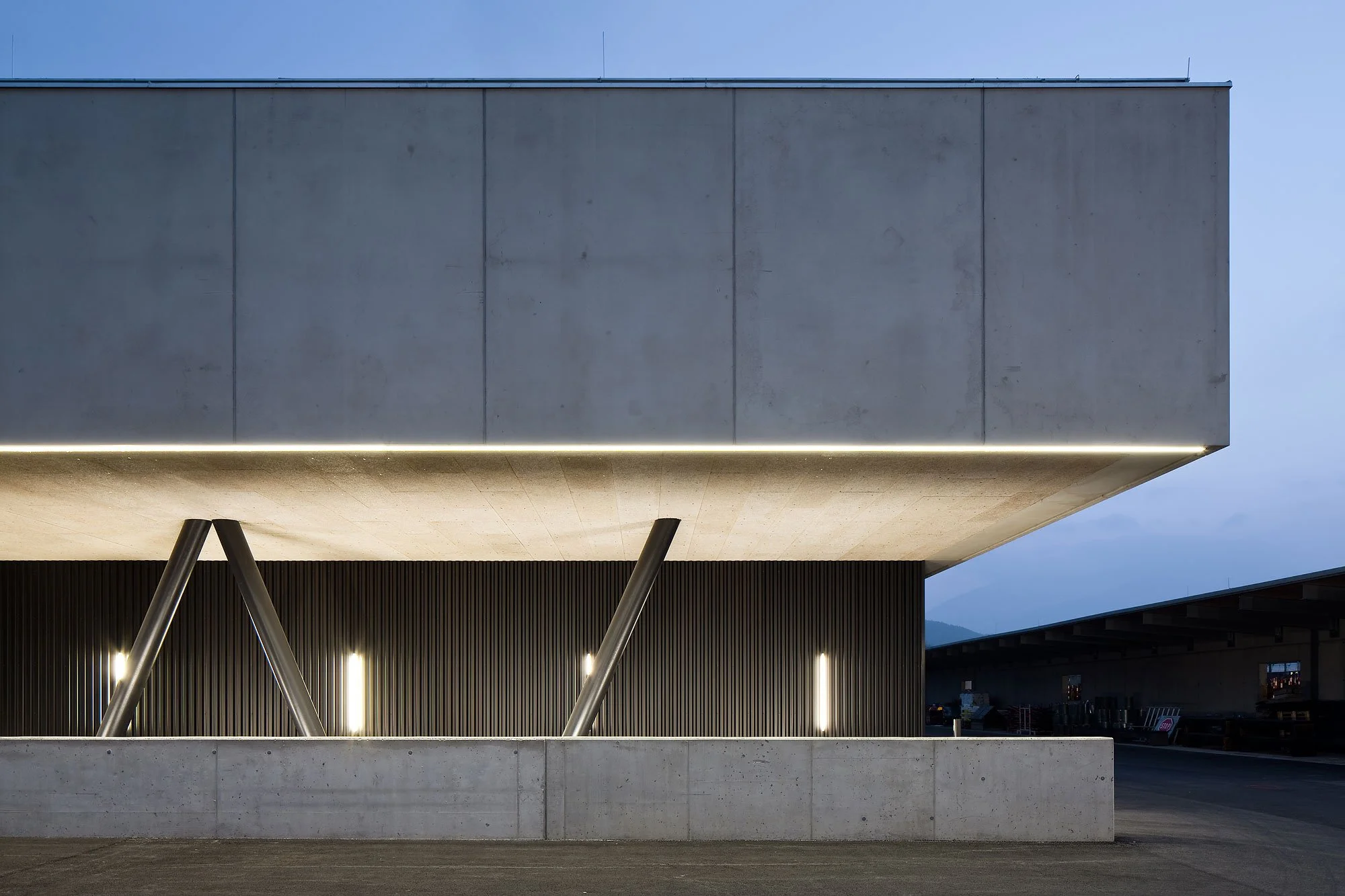 Straßenbauhof Rossau, Innsbruck, Dreiplus Architekten, Christian Flatscher, Architekturfotografie, Fotografie, Architektur, Tirol