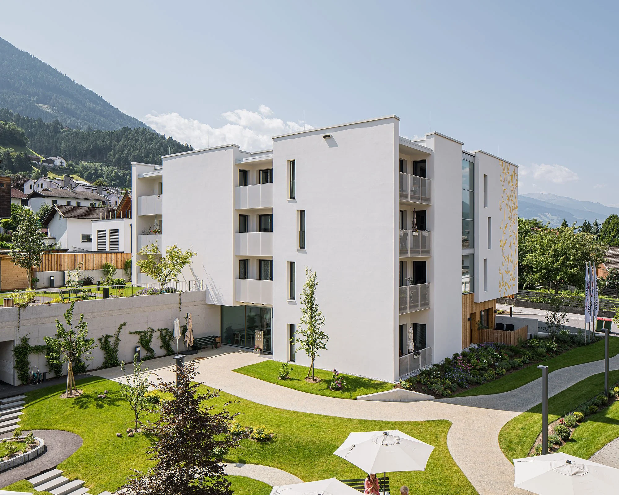 Altenwohnheim, Schwaz, Arno Fessler, Johannes Junker, Adam Architekturwerkstatt, Christian Flatscher, Architekturfotografie, Fotografie, Architektur, Tirol