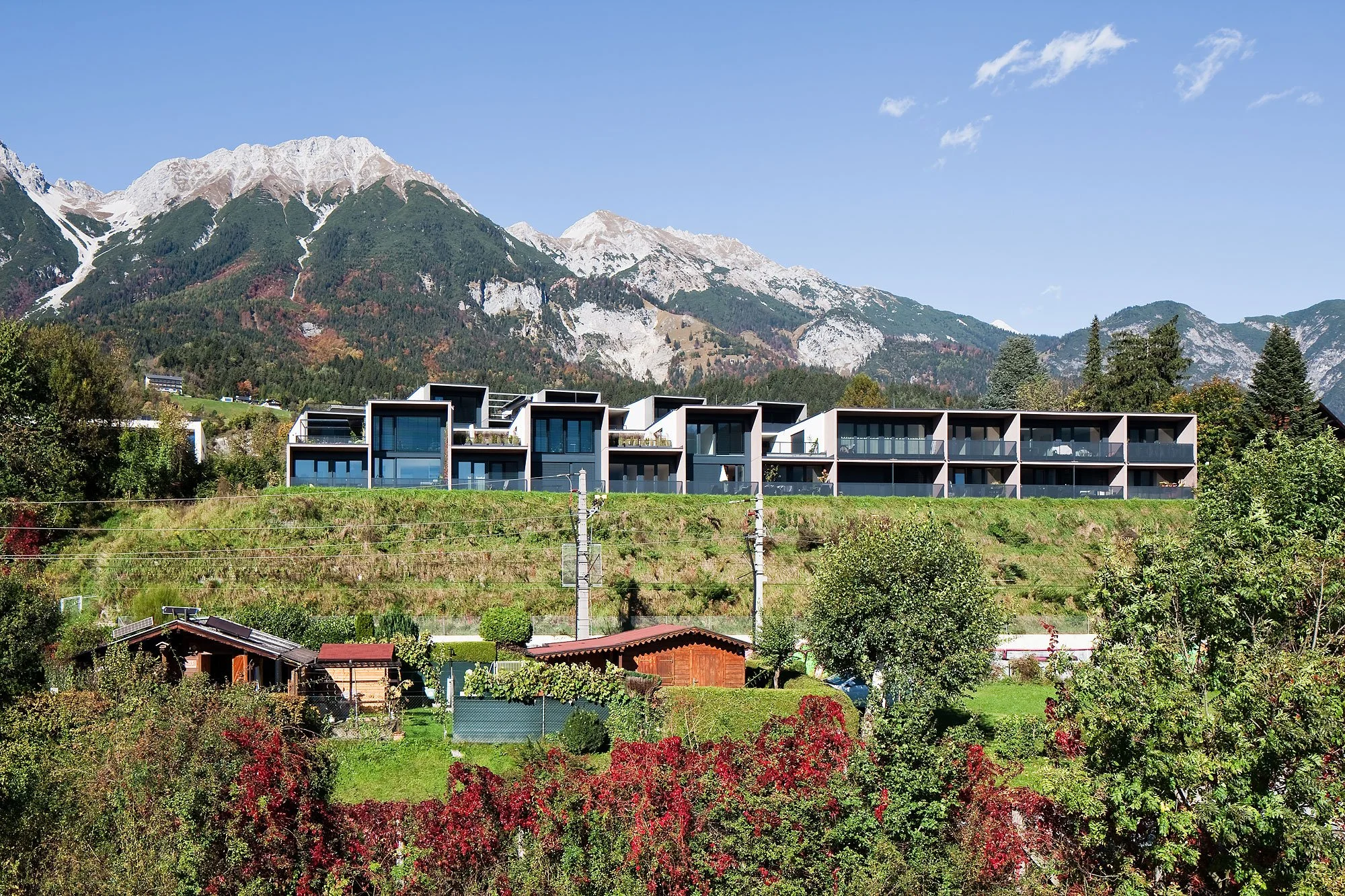 Wohnanlage Kreuzgasse 2, Innsbruck, Lorenz Ateliers, Peter Lorenz, Zima, Christian Flatscher, Architekturfotografie, Fotografie, Architektur, Tirol