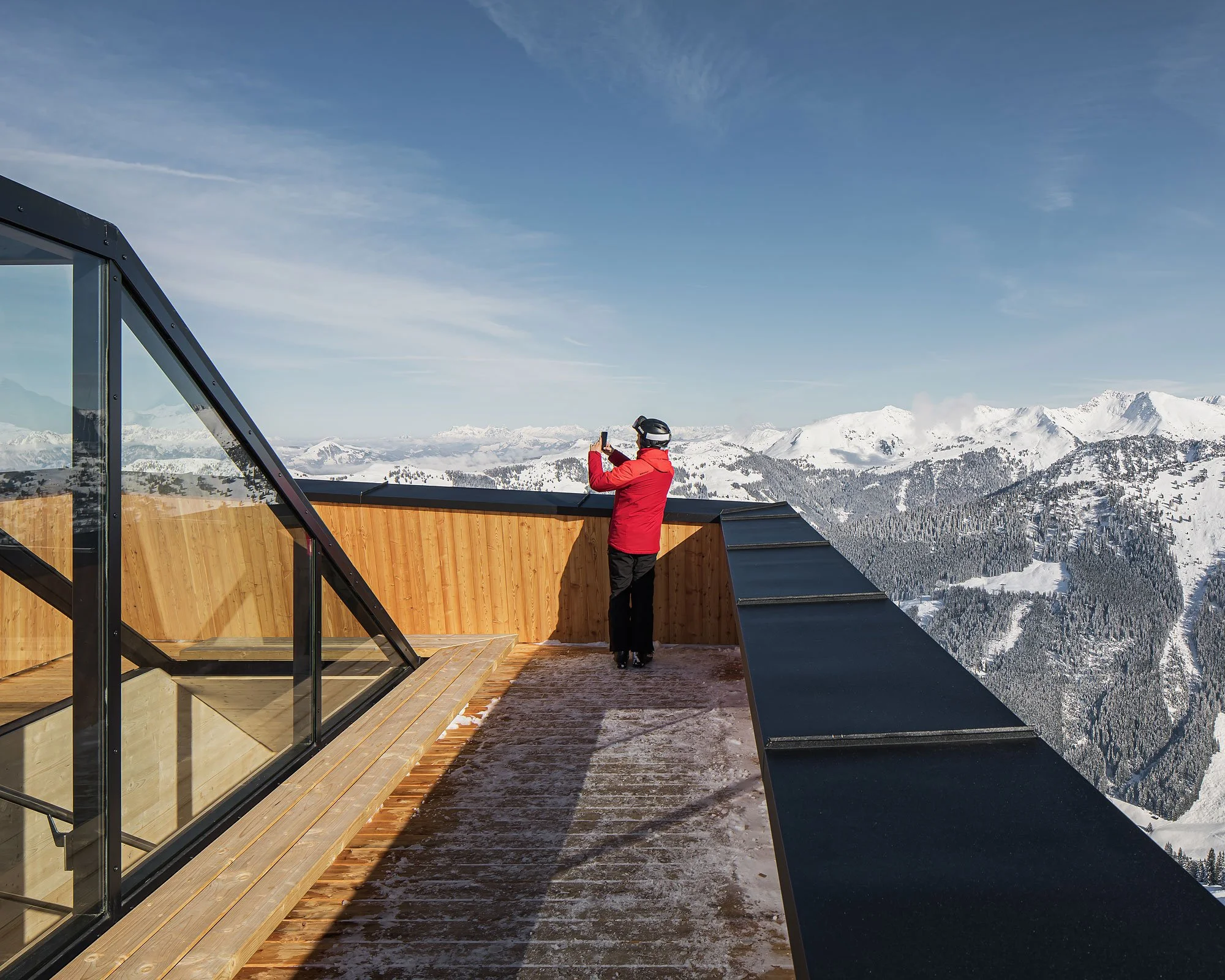 Hornbahn 2000, Alpbachtal, Snohetta Studio Innsbruck, Christian Flatscher, Architekturfotografie, Fotografie, Architektur, Tirol