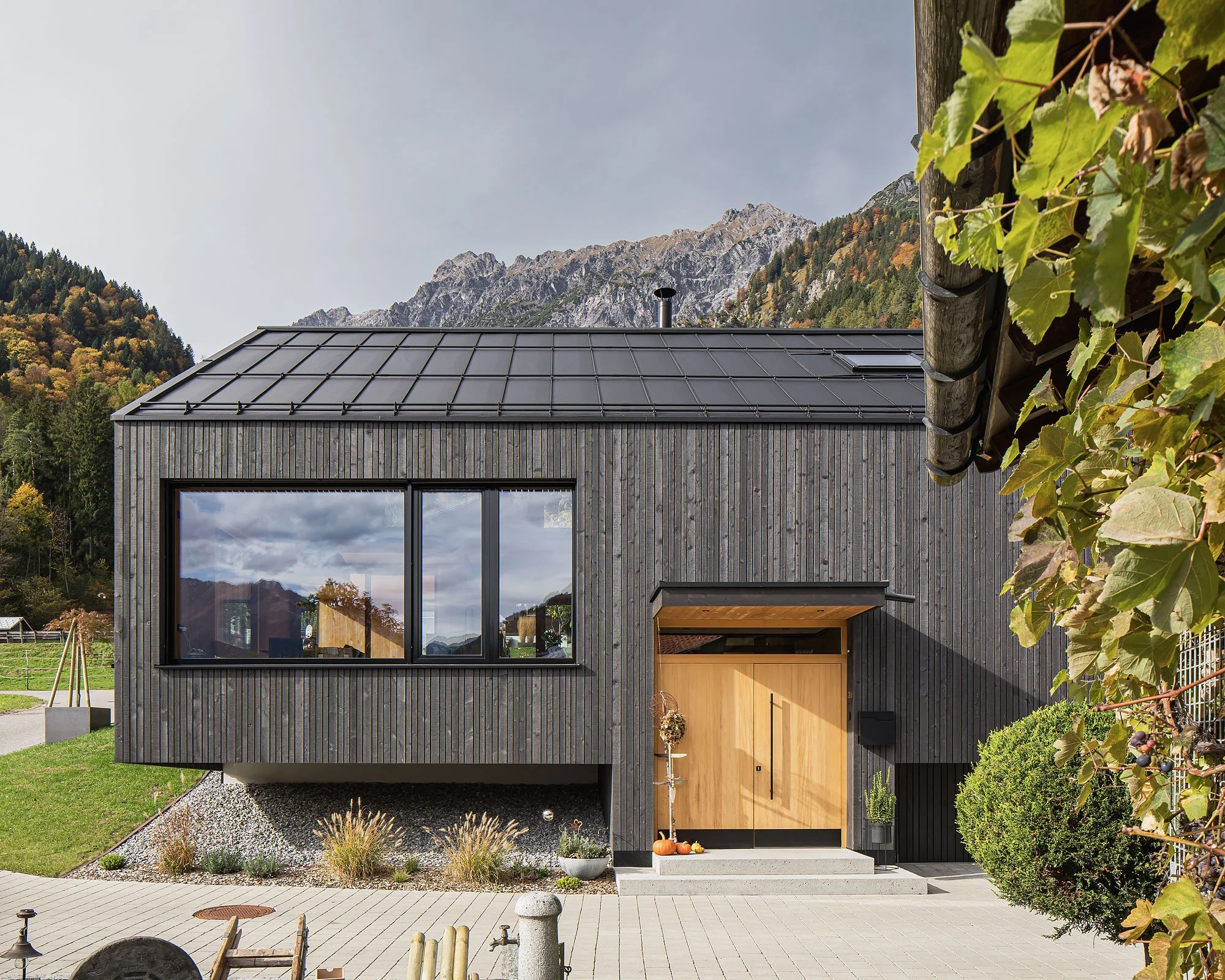 Haus F, Vandans, Johannes Nägele, Christian Flatscher, Architekturfotografie, Fotografie, Architektur, Vorarlberg