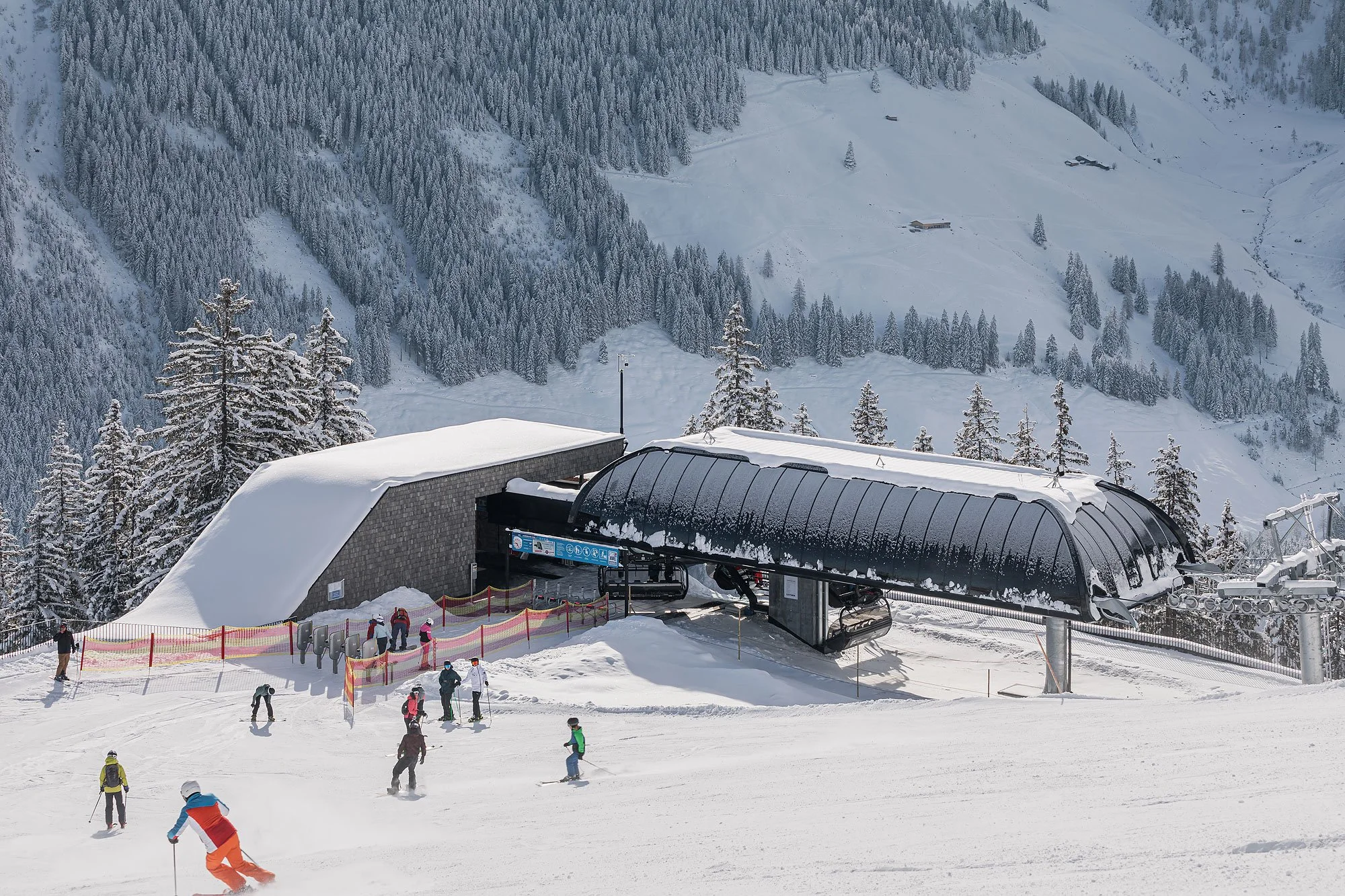 Hornbahn 2000, Alpbachtal, Snohetta Studio Innsbruck, Christian Flatscher, Architekturfotografie, Fotografie, Architektur, Tirol