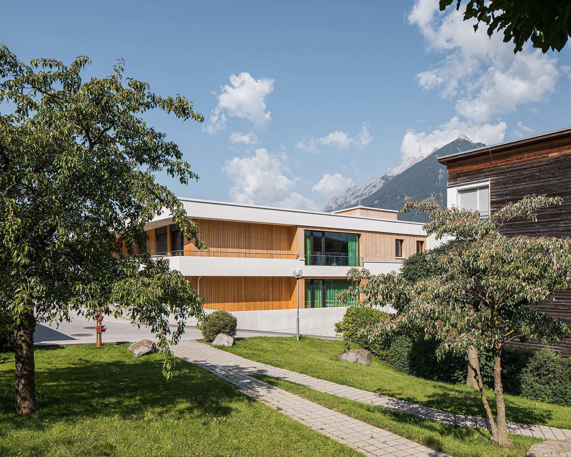 Altenwohnheim, Schwaz, Arno Fessler, Johannes Junker, Adam Architekturwerkstatt, Christian Flatscher, Architekturfotografie, Fotografie, Architektur, Tirol