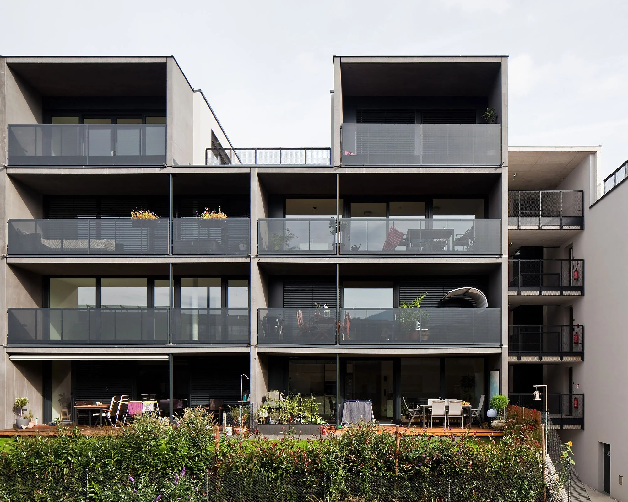 Wohnanlage Kreuzgasse 2, Innsbruck, Lorenz Ateliers, Peter Lorenz, Zima, Christian Flatscher, Architekturfotografie, Fotografie, Architektur, Tirol