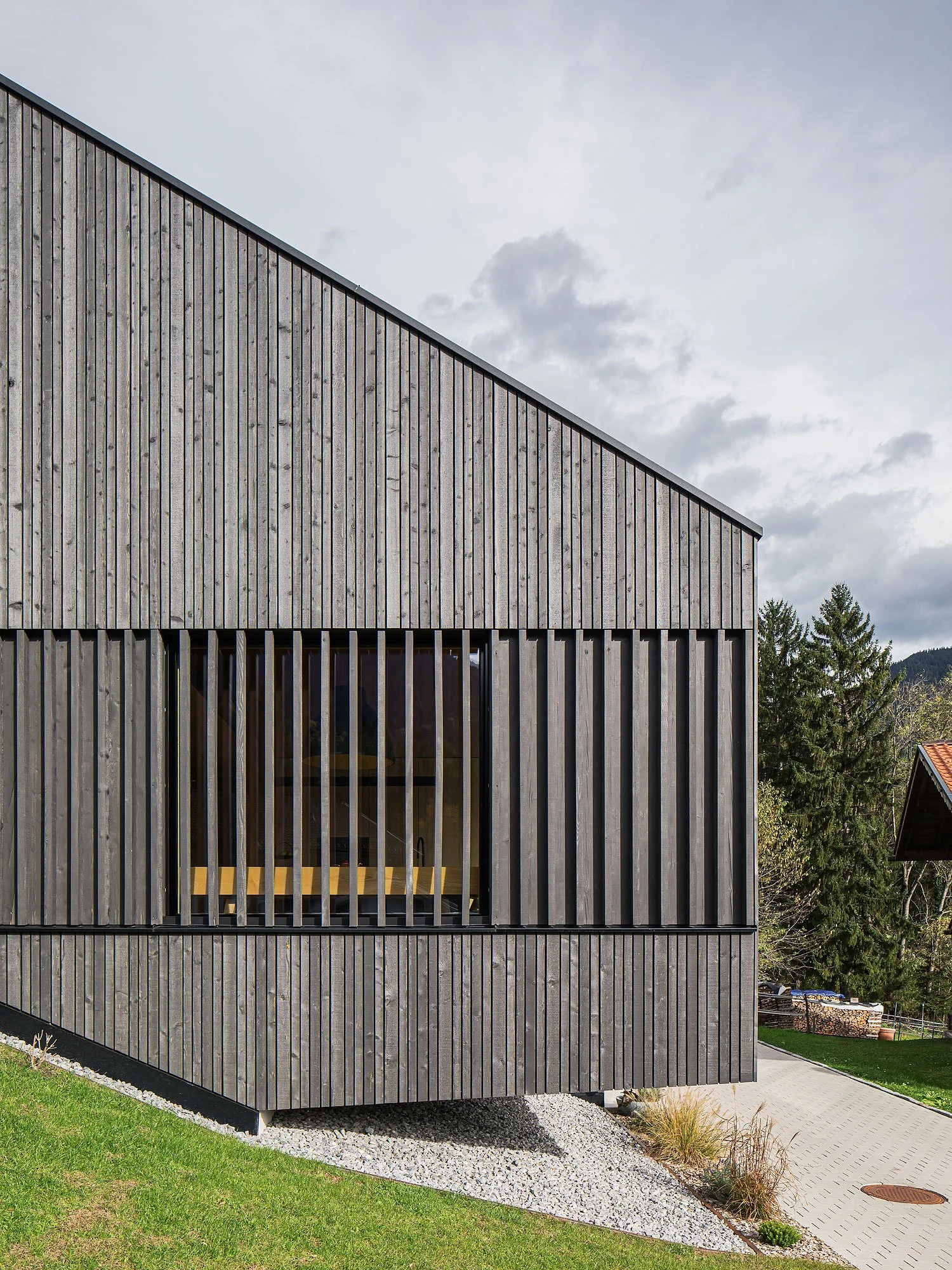 Haus F, Vandans, Johannes Nägele, Christian Flatscher, Architekturfotografie, Fotografie, Architektur, Vorarlberg