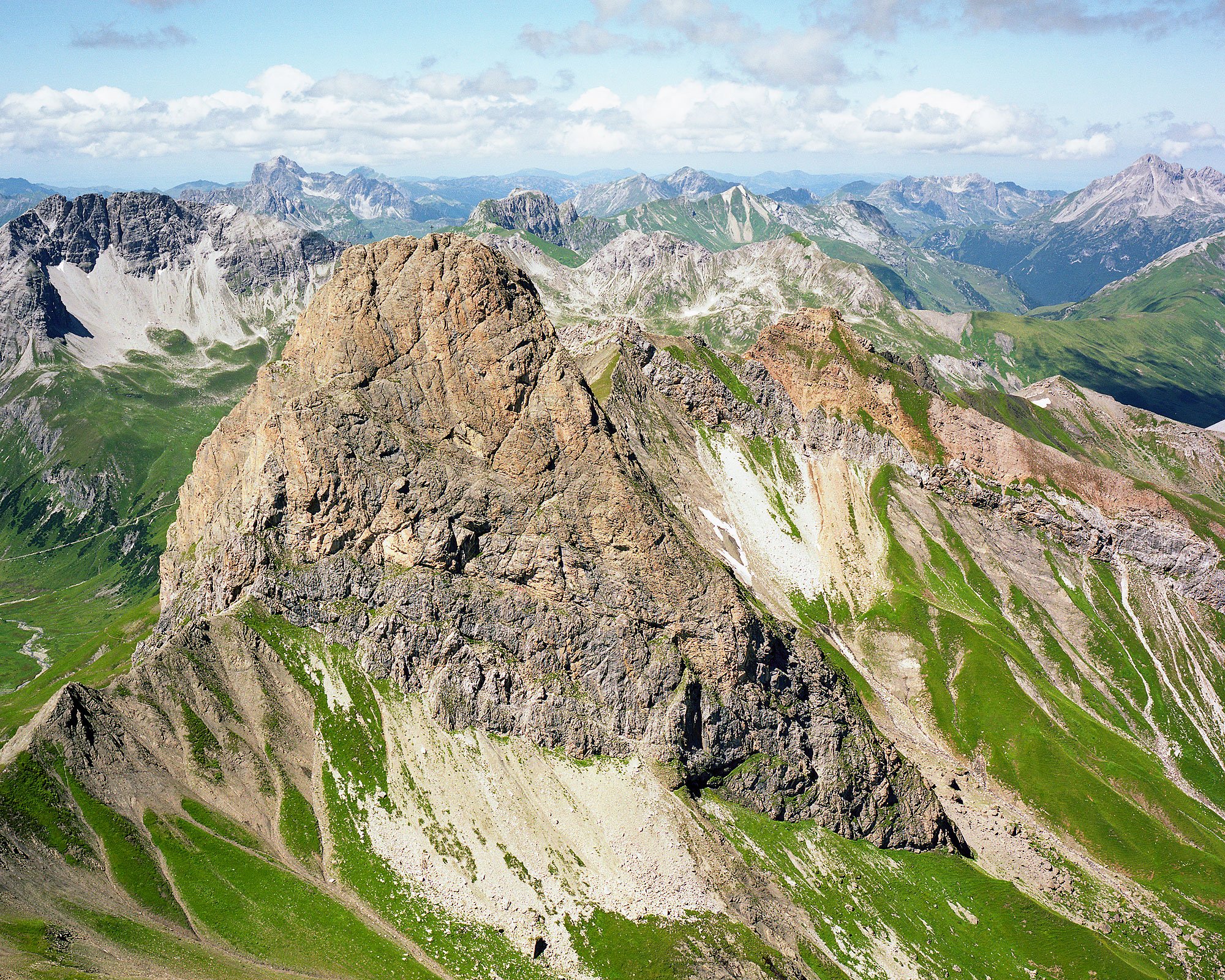 Roggspitze, Valluga, Arlberg, Mamiya 7, analoge Fotografie, Christian Flatscher