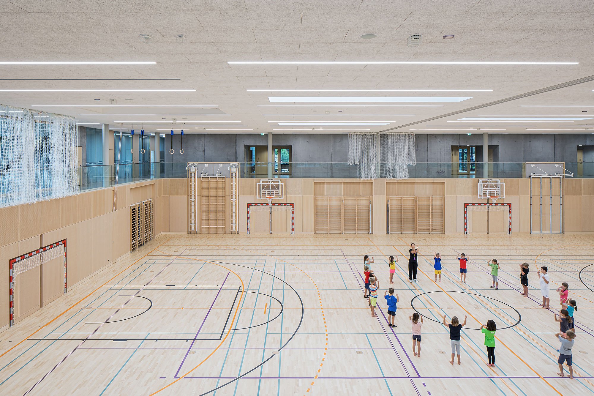 Volksschule Schwefel, Hohenems, Tabernig Zierl Architekten, Martin Tabernig, Alois Zierl, Christian Flatscher, Architekturfotografie, Fotografie, Architektur, Vorarlberg