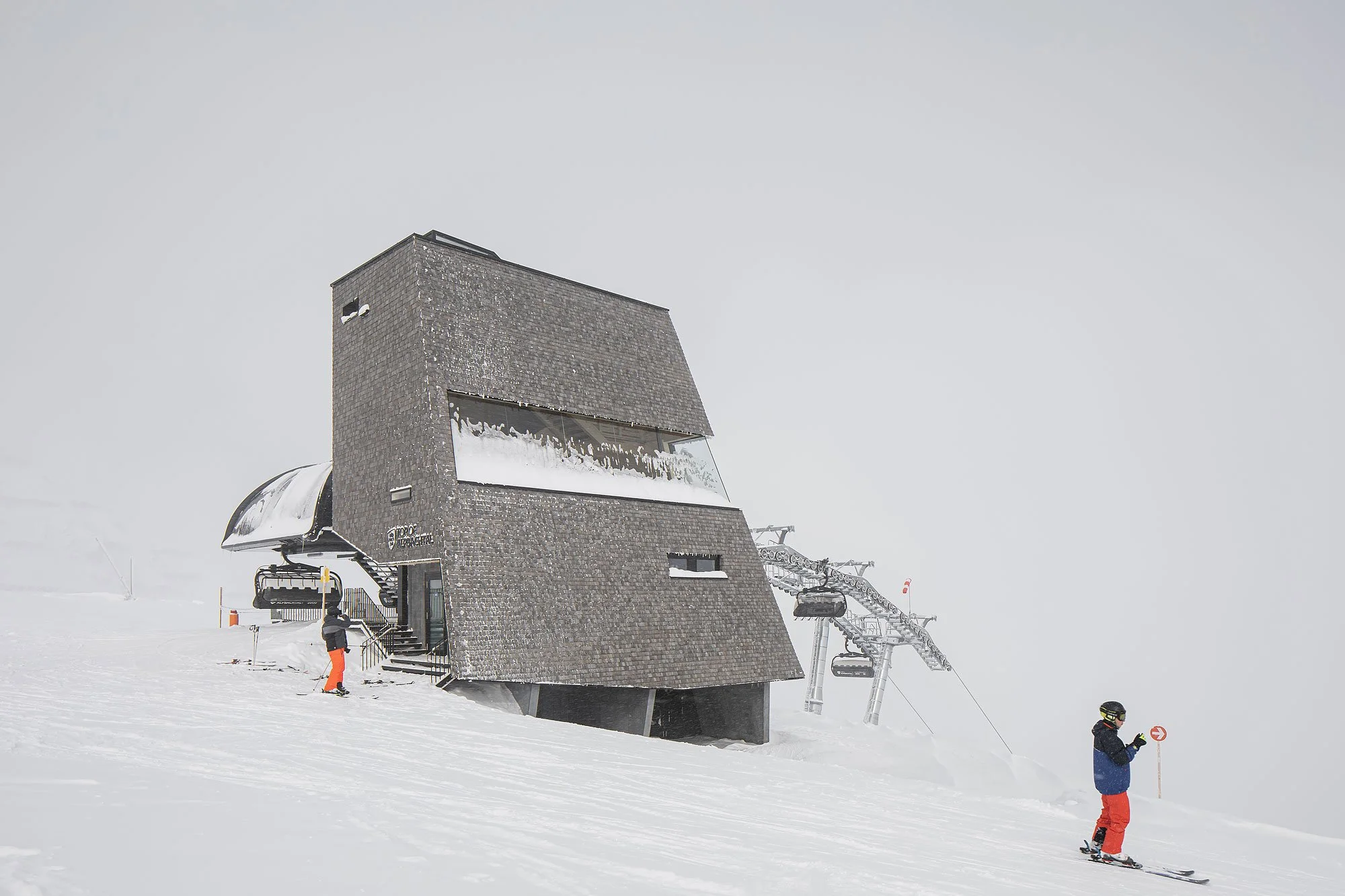 Hornbahn 2000, Alpbachtal, Snohetta Studio Innsbruck, Christian Flatscher, Architekturfotografie, Fotografie, Architektur, Tirol