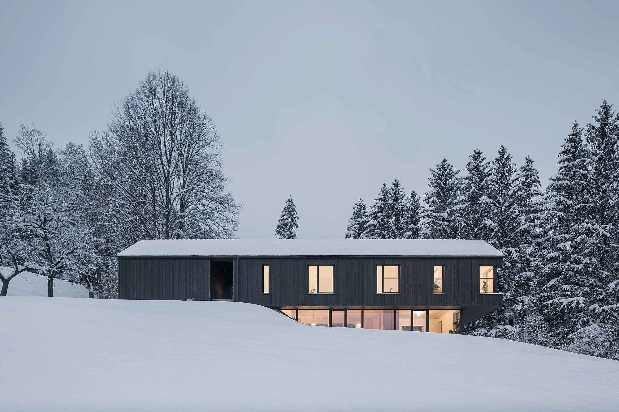 Mountain House, Oberschlierbach, Sigurd Larsen, Christian Flatscher, Architekturfotografie, Fotografie, Architektur, Oberösterreich