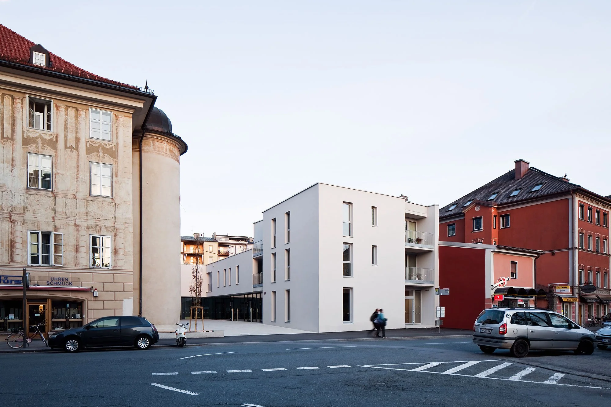 Wohnbebauung Liebeneggstraße, Innsbruck, Kurt Rumplmayr, Christian Flatscher, Architekturfotografie, Fotografie, Architektur, Tirol