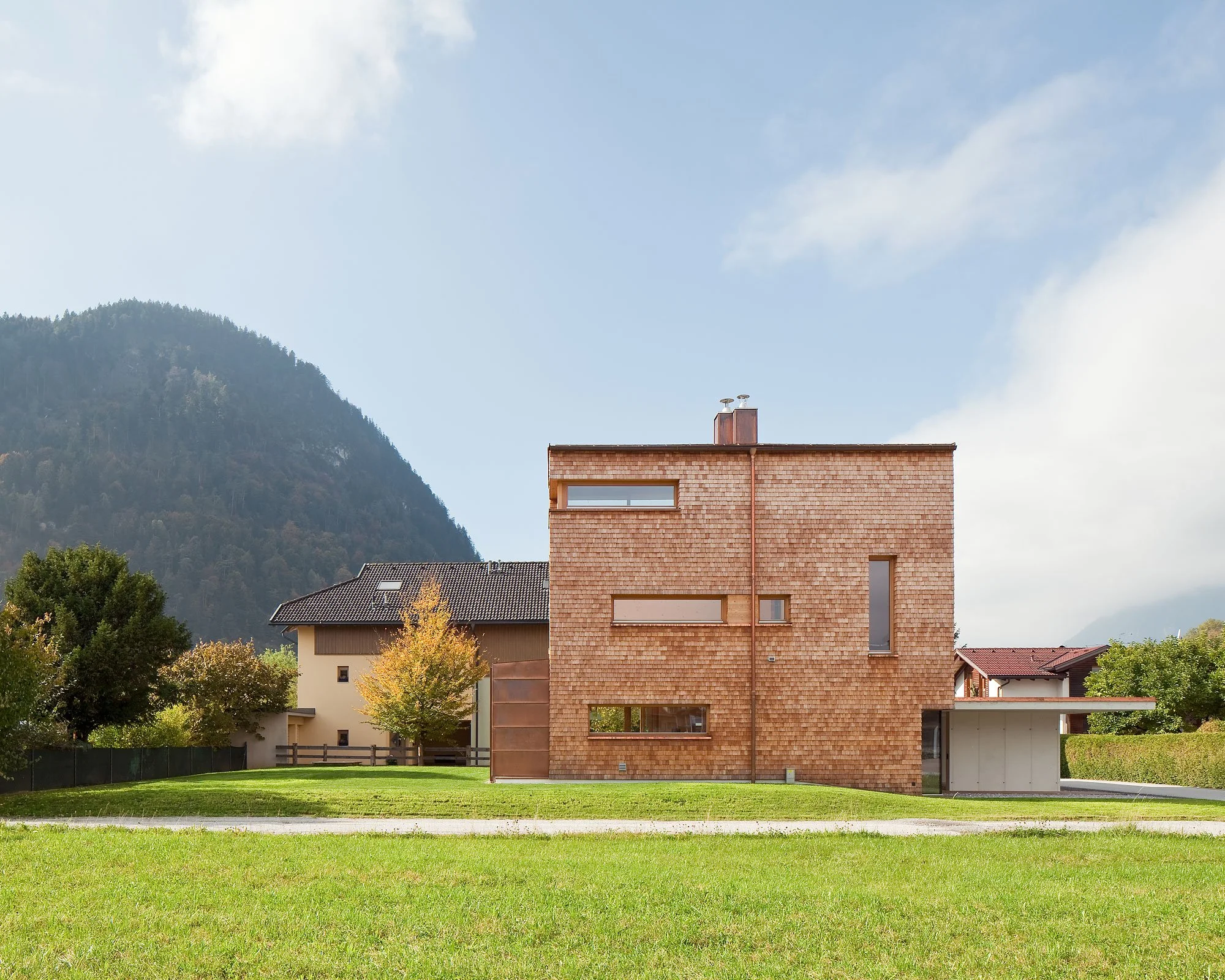 Wohnhaus M, Radfeld, Bruno Moser, Christian Flatscher, Architekturfotografie, Fotografie, Architektur, Tirol