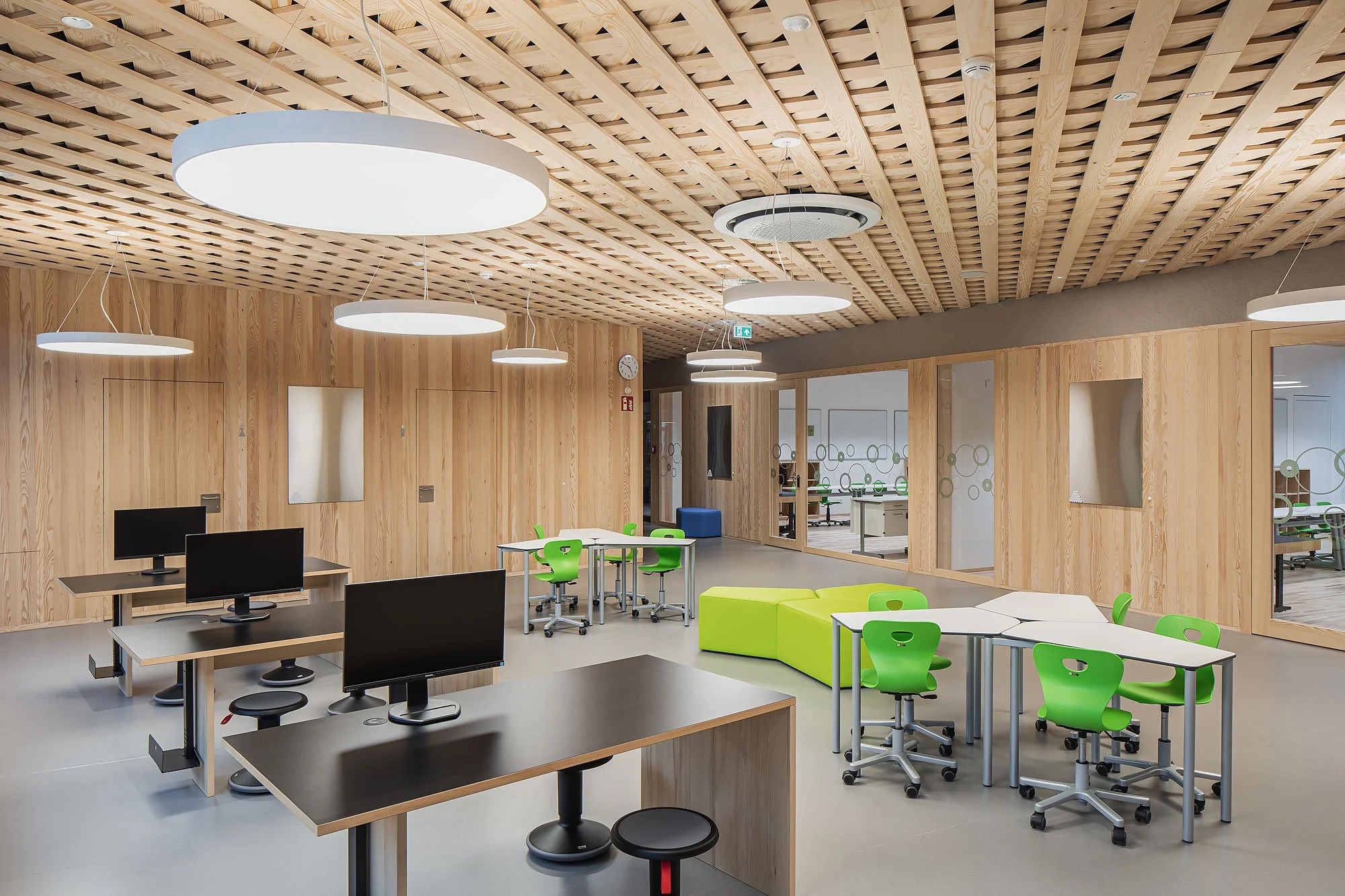Volksschule Breitenbach, Breitenbach am Inn, Johannes Nägele, Christian Flatscher, Architekturfotografie, Fotografie, Architektur, Tirol