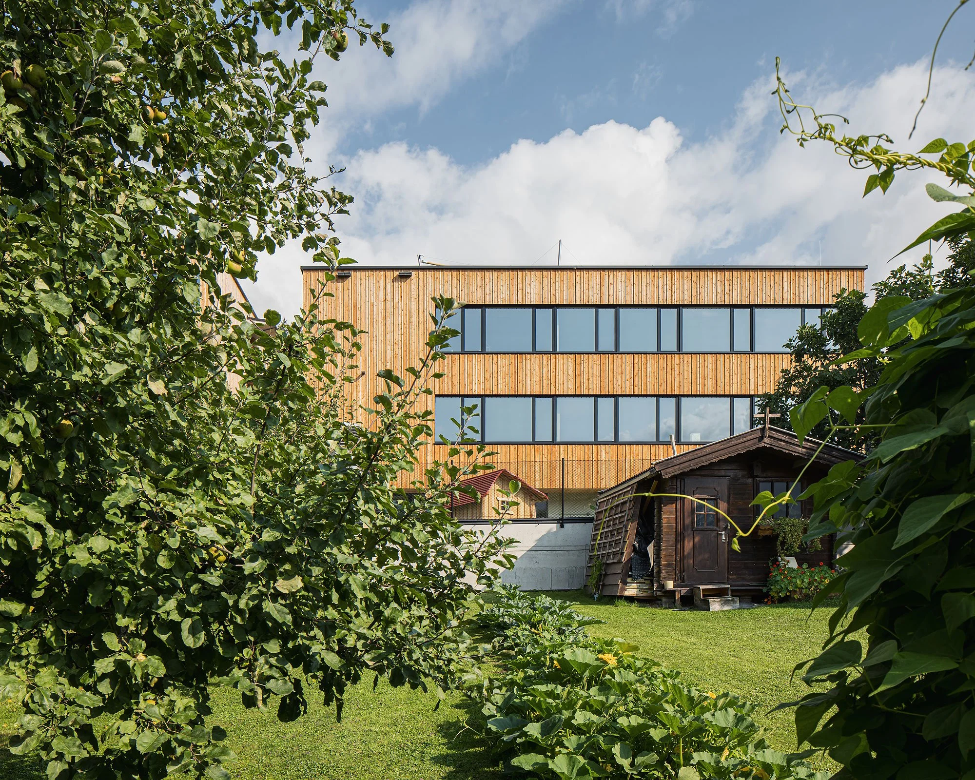 Bildungszentrum Terfens, Terfens, Heinlein Zierl Architekten, Michael Heinlein, Alois Zierl, Christian Flatscher, Architekturfotografie, Fotografie, Architektur, Tirol