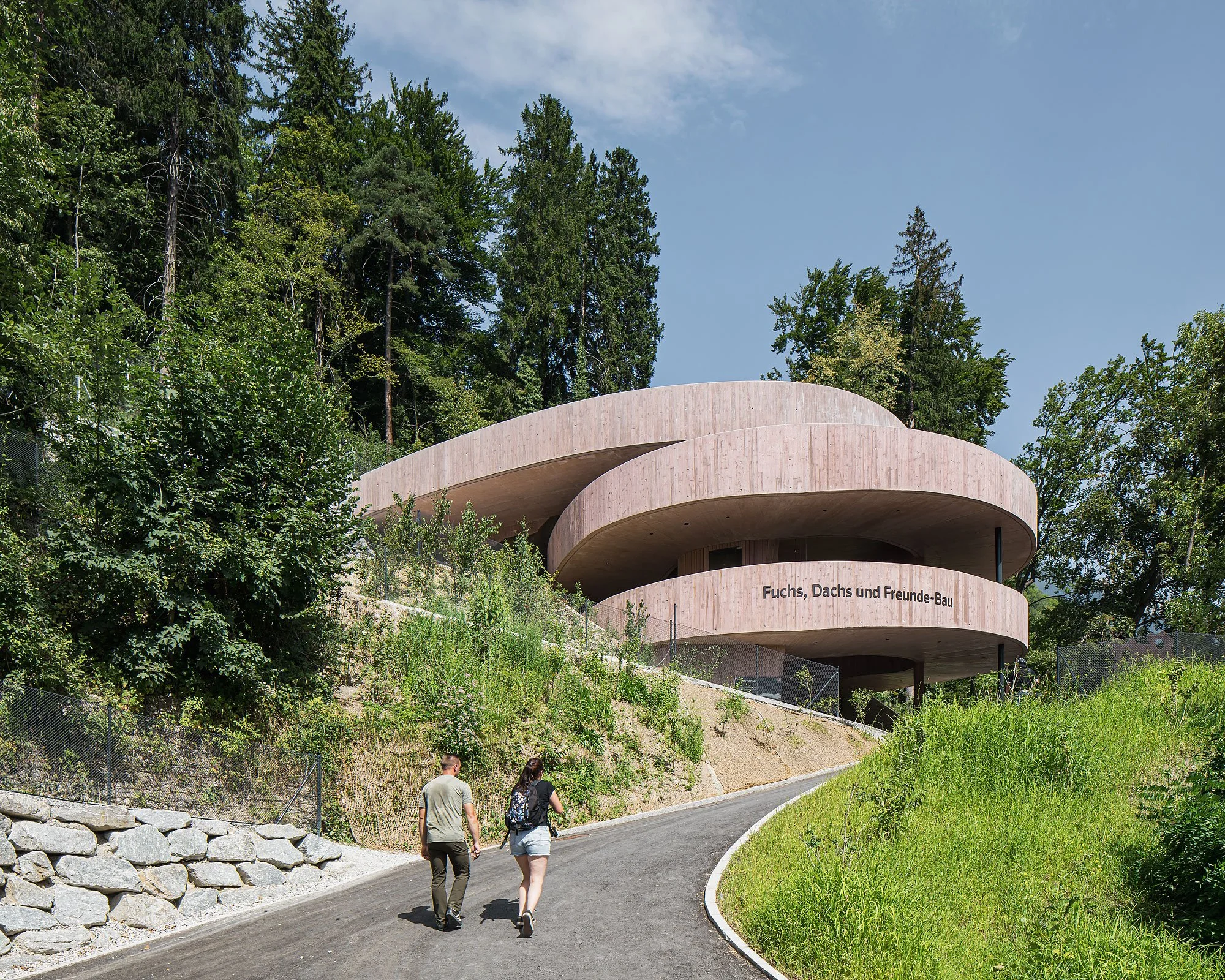 Fuchs- und Dachsgehege, Innsbruck, Mahore Architekten, Alpenzoo, Christian Flatscher, Architekturfotografie, Fotografie, Architektur, Tirol