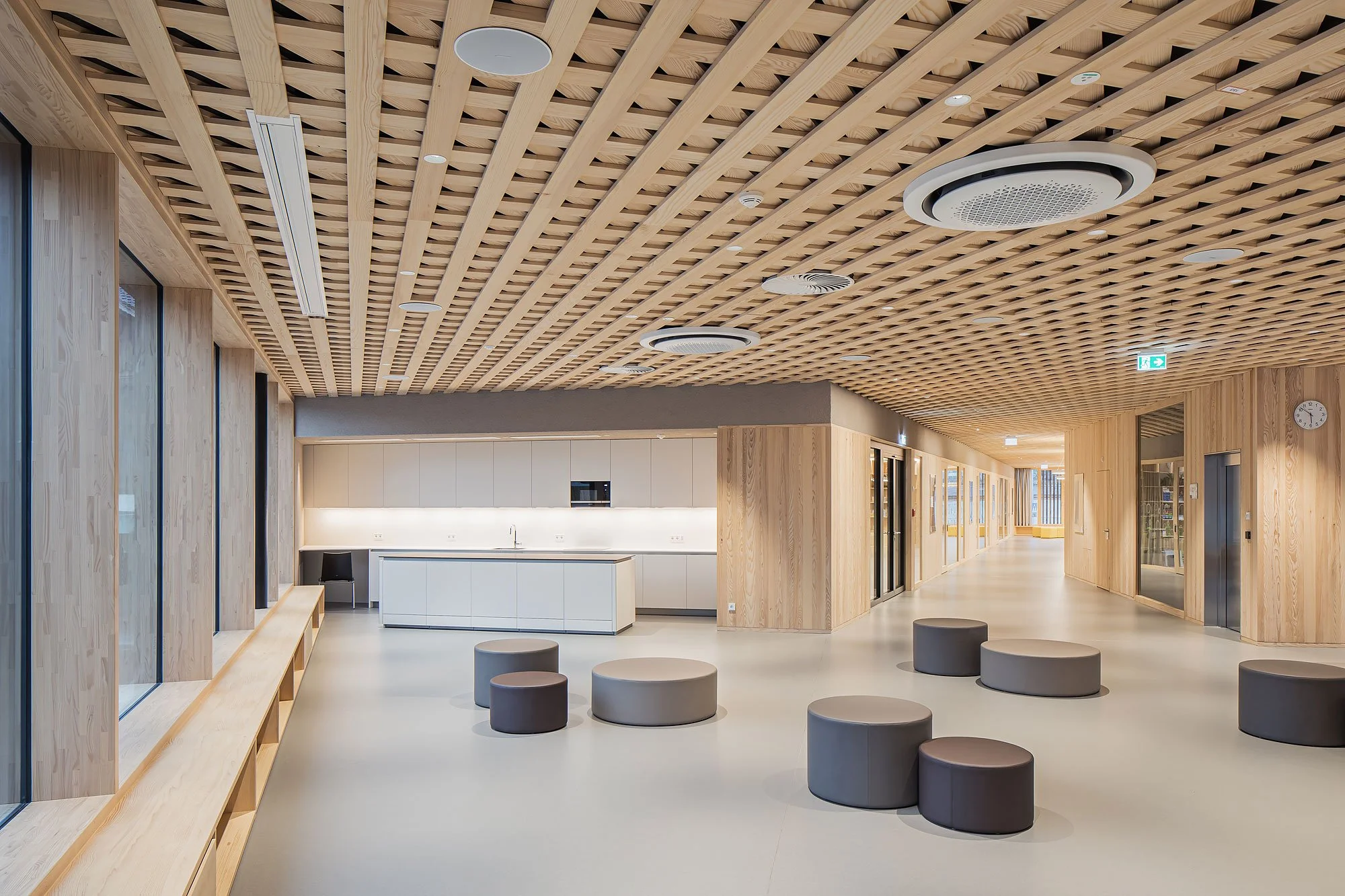 Volksschule Breitenbach, Breitenbach am Inn, Johannes Nägele, Christian Flatscher, Architekturfotografie, Fotografie, Architektur, Tirol