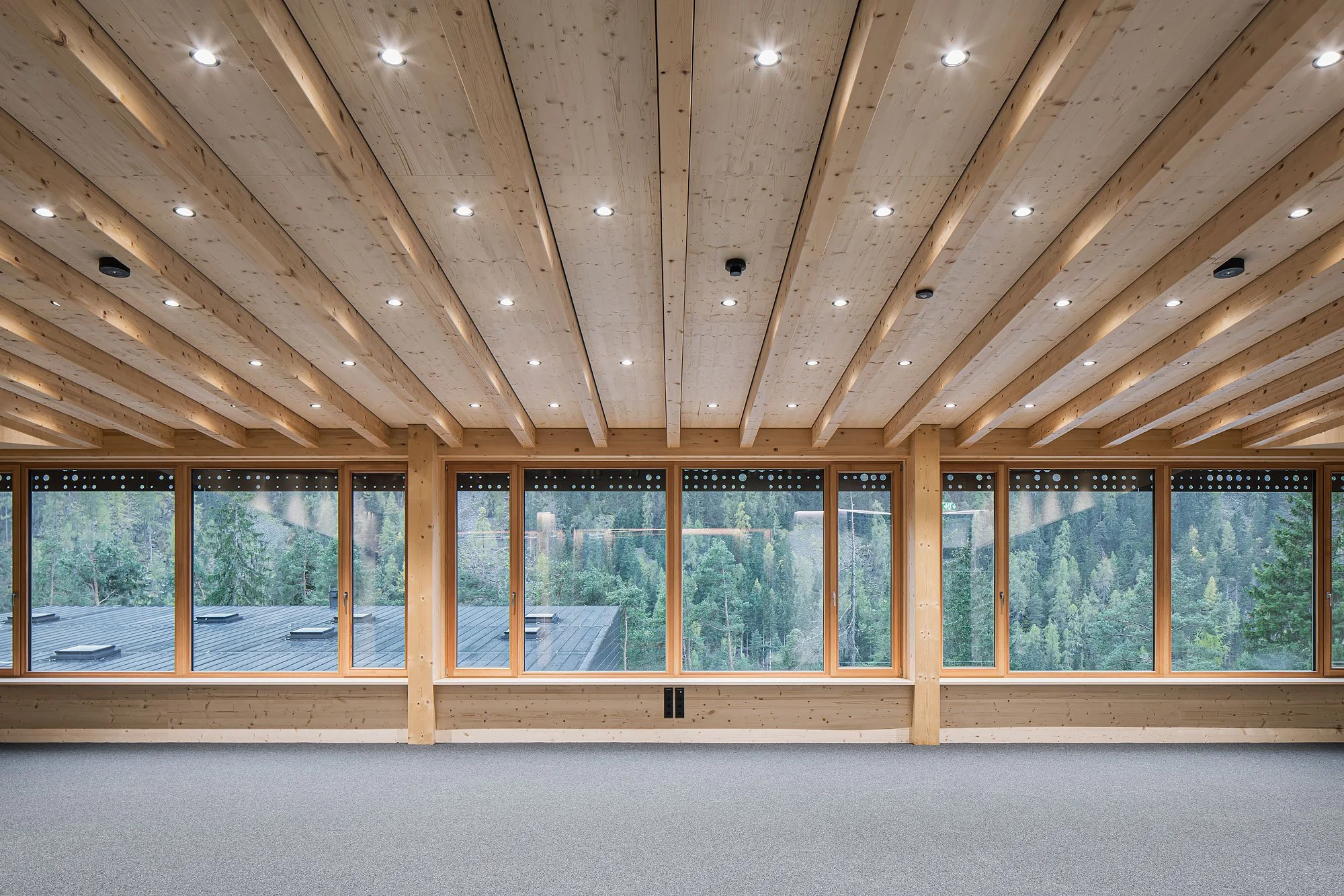 Firmenzentrale Auer Bau, Umhausen, Mario Gasser, Auer Bau, Christian Flatscher, Architekturfotografie, Fotografie, Architektur, Tirol