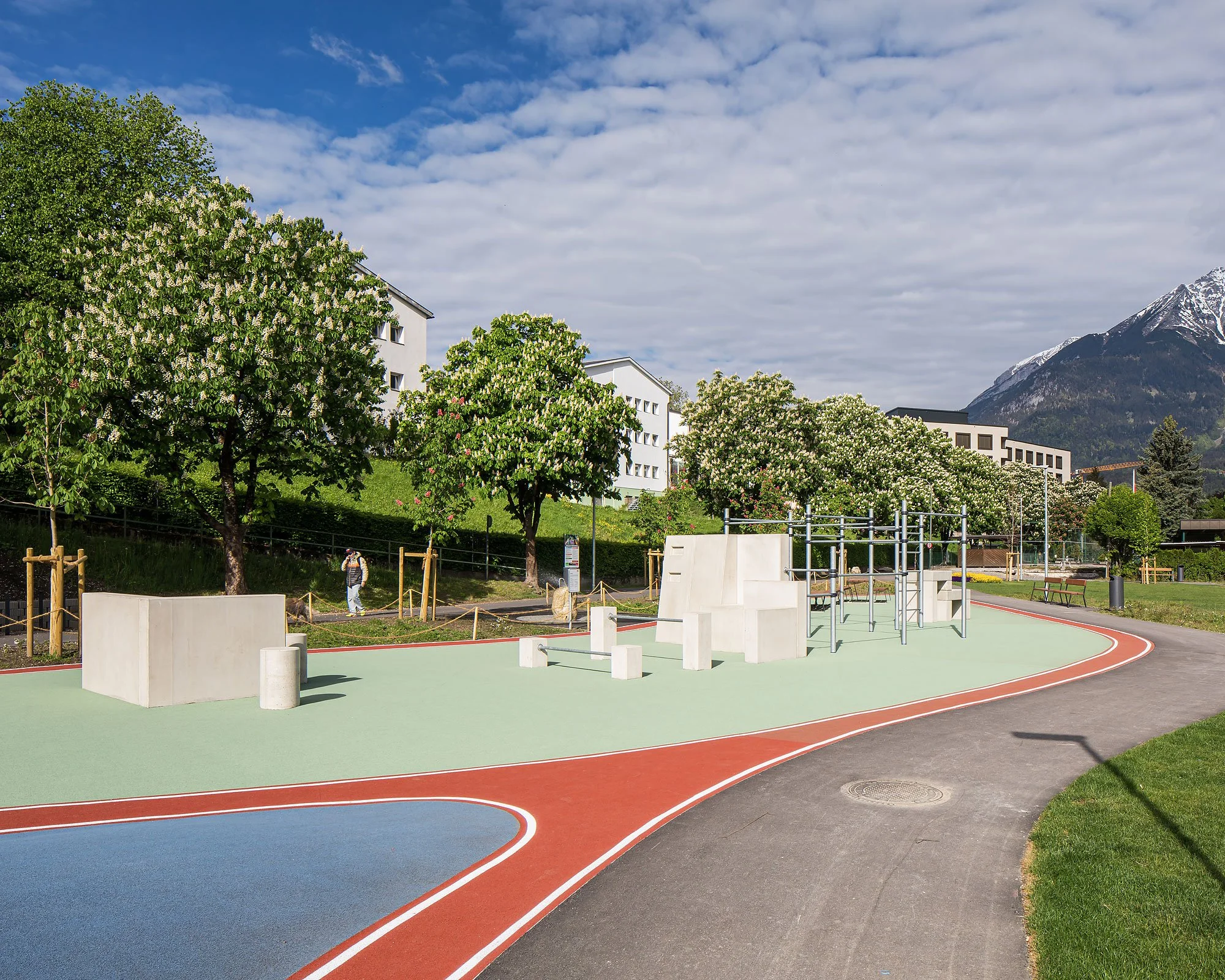 Park in Pradl, Innsbruck, Kieran Fraser Landscape Design, Kieran Fraser, Christian Flatscher, Architekturfotografie, Fotografie, Landschaftsarchitektur, Tirol