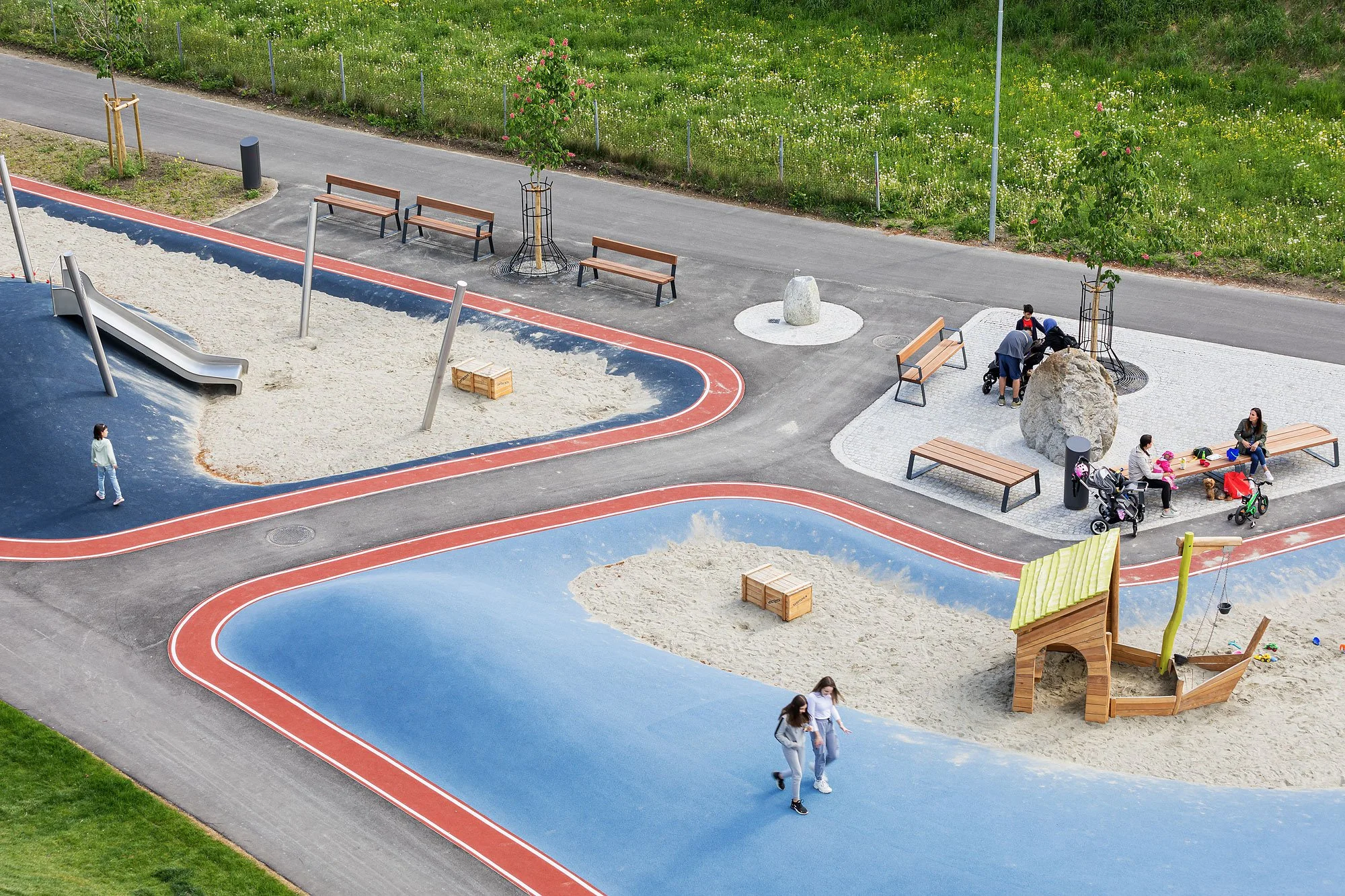 Park in Pradl, Innsbruck, Kieran Fraser Landscape Design, Kieran Fraser, Christian Flatscher, Architekturfotografie, Fotografie, Landschaftsarchitektur, Tirol