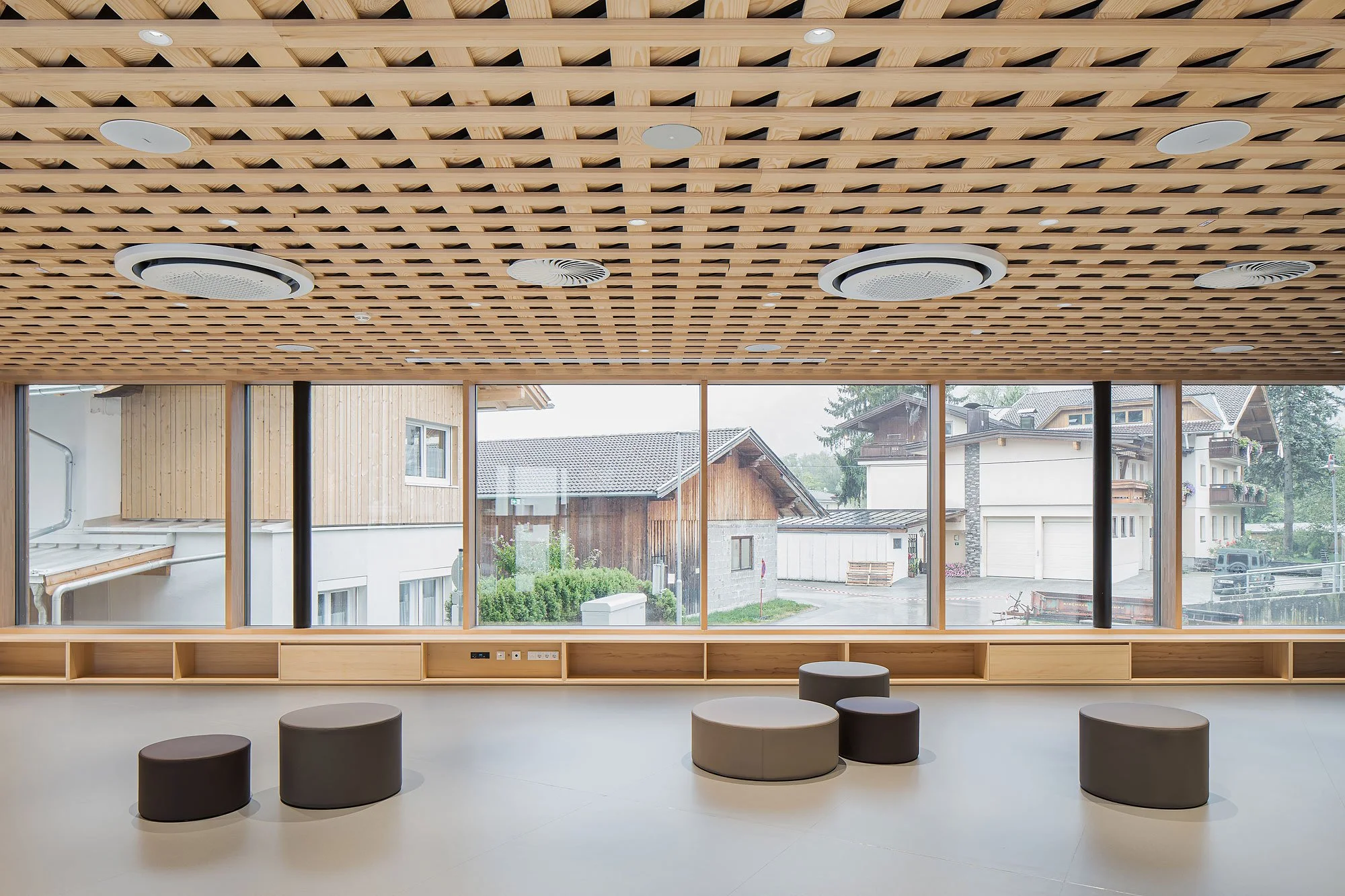 Volksschule Breitenbach, Breitenbach am Inn, Johannes Nägele, Christian Flatscher, Architekturfotografie, Fotografie, Architektur, Tirol