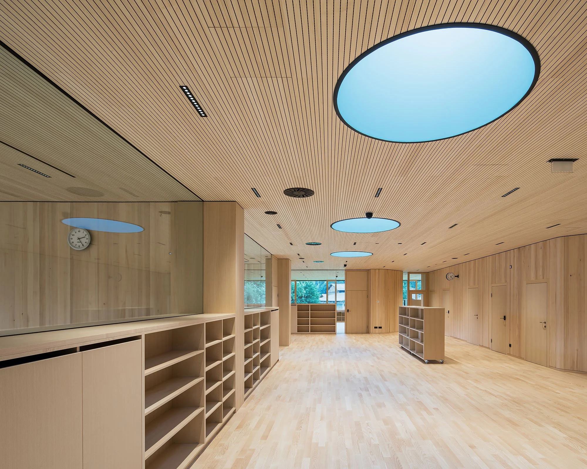 Bildungszentrum Reith, Reith bei Kitzbühel, Tabernig Zierl Architekten, Martin Tabernig, Alois Zierl, Christian Flatscher, Architekturfotografie, Fotografie, Architektur, Tirol