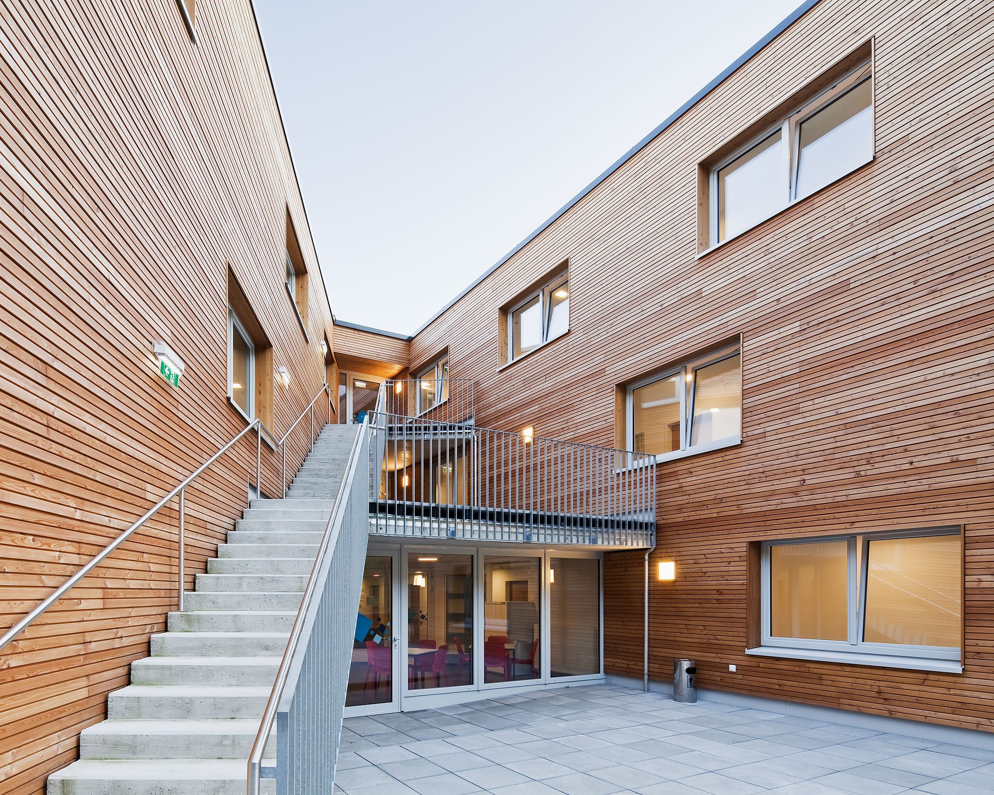 Raimund Pradler Studentenheim, Innsbruck, Kofler Architects, Christian Flatscher, Architekturfotografie, Fotografie, Architektur, Tirol