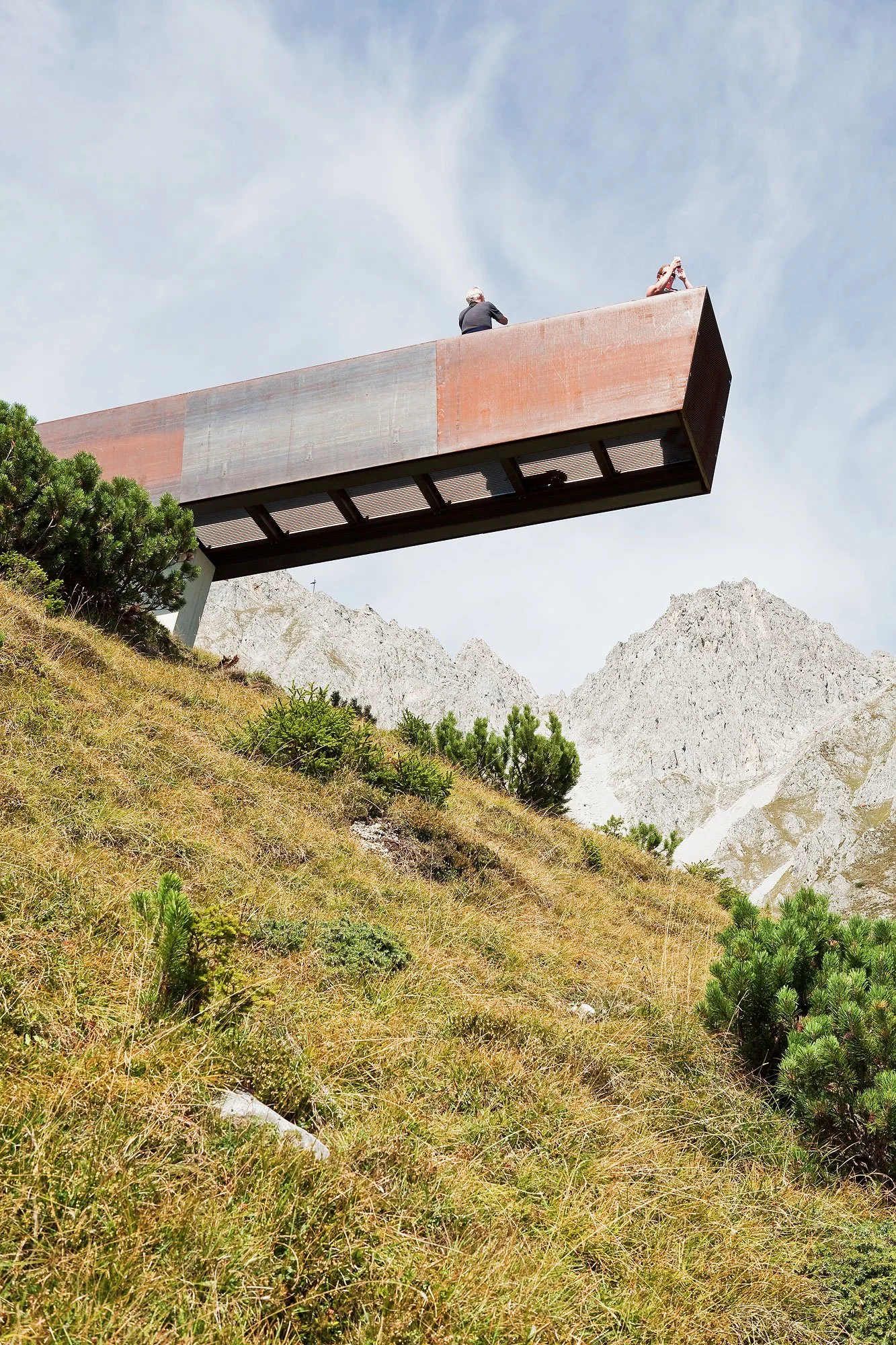 Perspektivenweg, Innsbruck, Nordkette, Snohetta Studio Innsbruck, Christian Flatscher, Architekturfotografie, Fotografie, Architektur, Tirol
