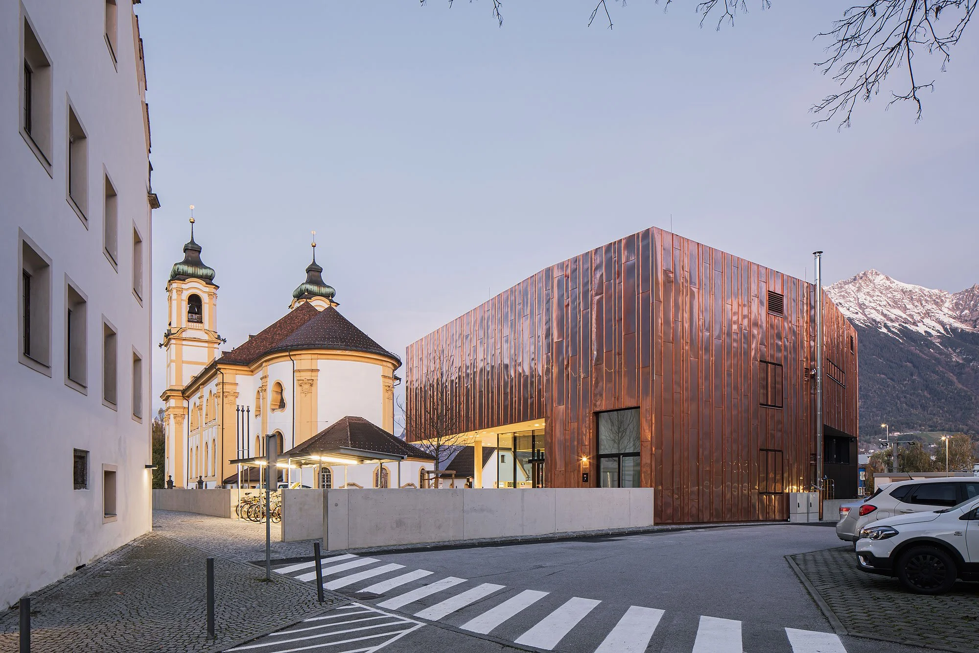 Klangkörper Wilten, Innsbruck, Studio 23 Architektur, Gutmann, Stift Wilten, Wiltener Sängerknaben, Christian Flatscher, Architekturfotografie, Fotografie, Architektur, Tirol