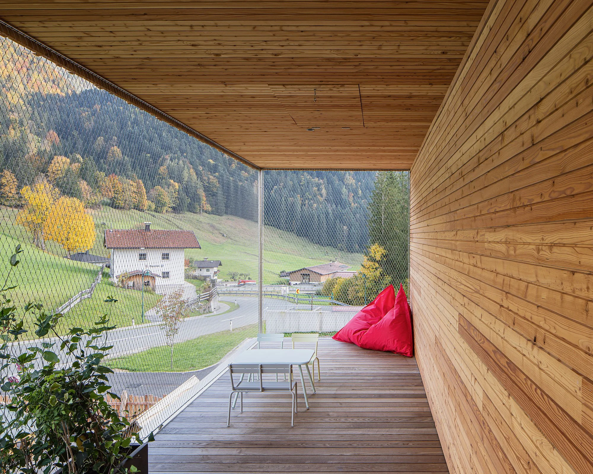 Haus des Kindes, Schwendt, Heinlein Zierl Architekten, Michael Heinlein, Alois Zierl, Christian Flatscher, Architekturfotografie, Fotografie, Architektur, Tirol