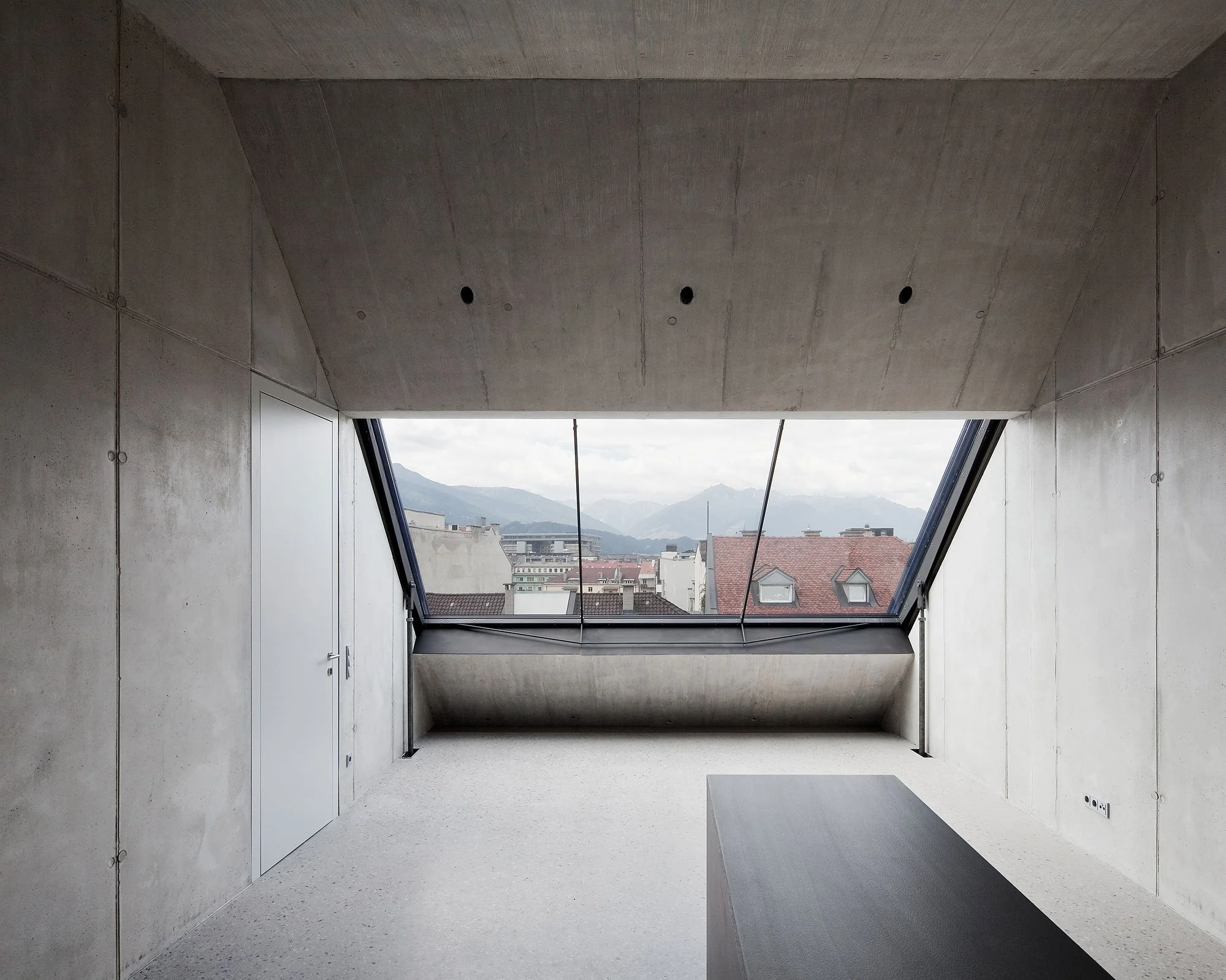 Penthouse MT37, Innsbruck, Lorenz Ateliers, Peter Lorenz, Christian Flatscher, Architekturfotografie, Fotografie, Architektur, Tirol